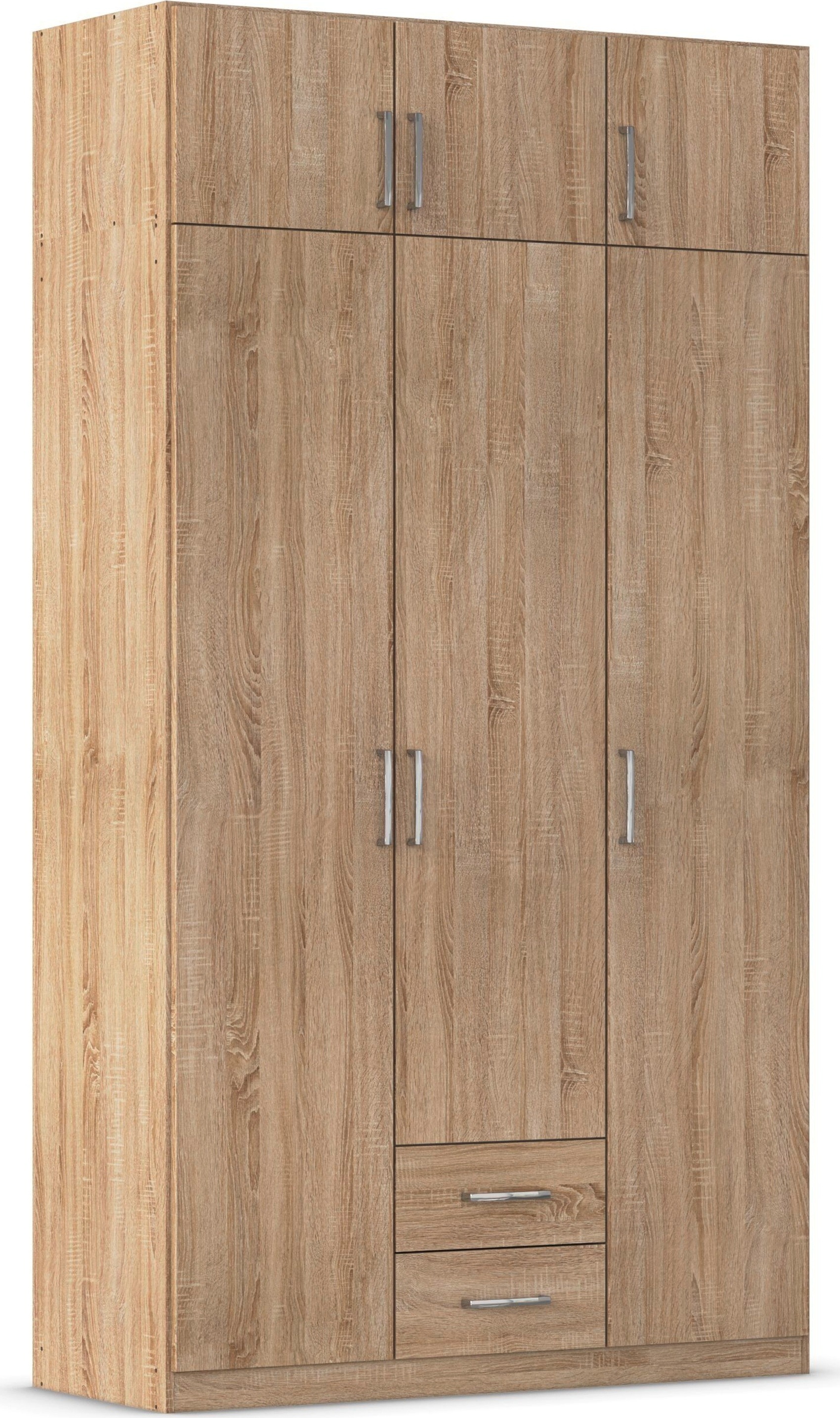rauch "Schrank Garderobe Wäscheschrank GAMMA in 4 Breiten 91-226 cm" 3 verschiedene Ausstattungen BASIC/CLASSIC/PREMIUM (inkl. SOFT-CLOSE), mit Schubladen und Schrankaufsatz, schlichtes Design MADE IN GERMANY