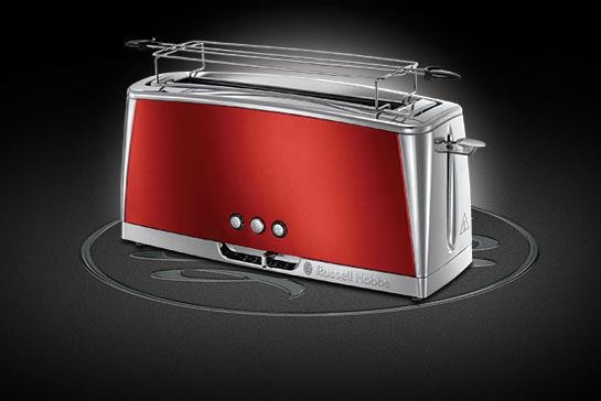 RUSSELL HOBBS Toaster »Luna Solar Red 23250-56«, 1 langer Schlitz, für 2 Scheiben, 1420 W