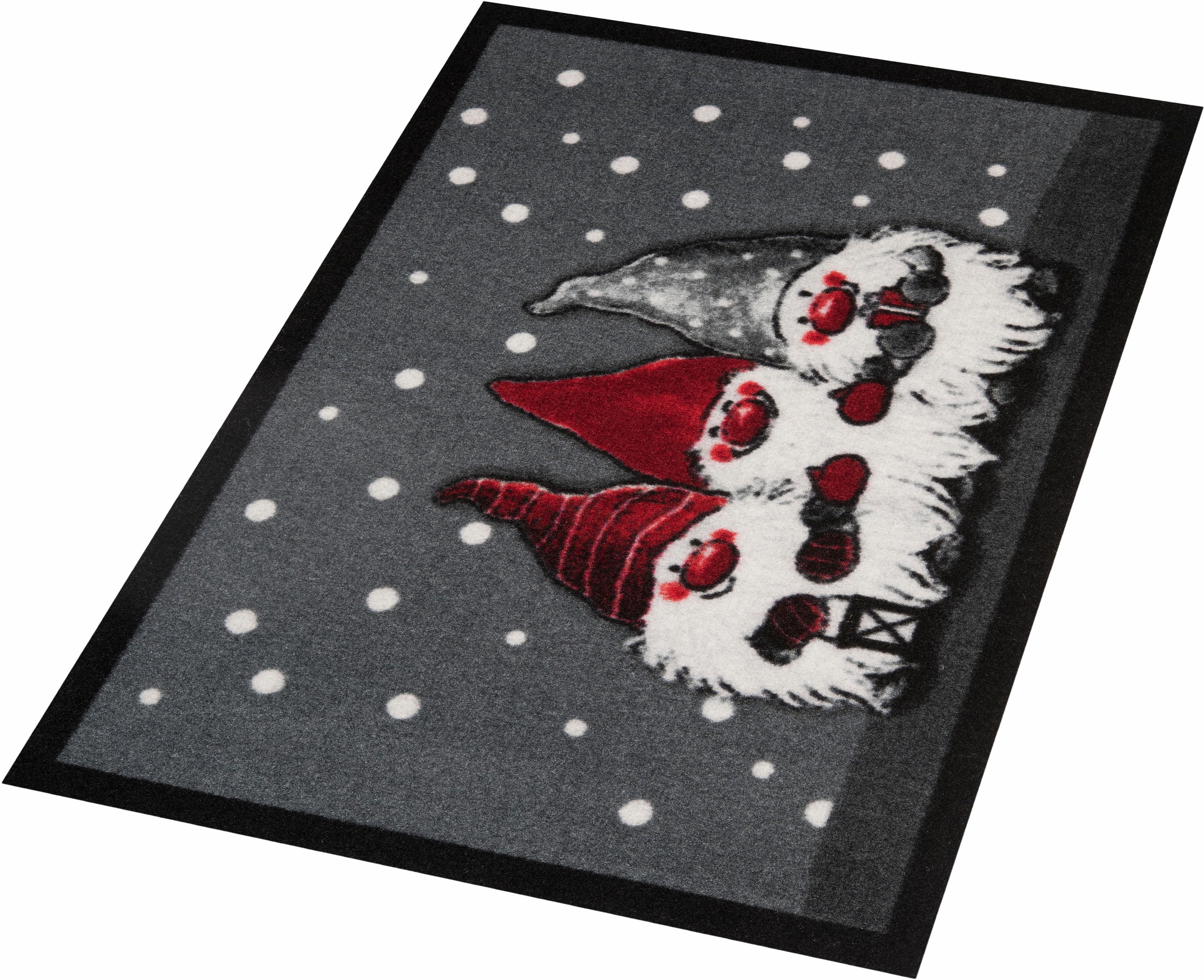 Hanse Home 3 Zwerge Doormat Gray 40x60 cm 3