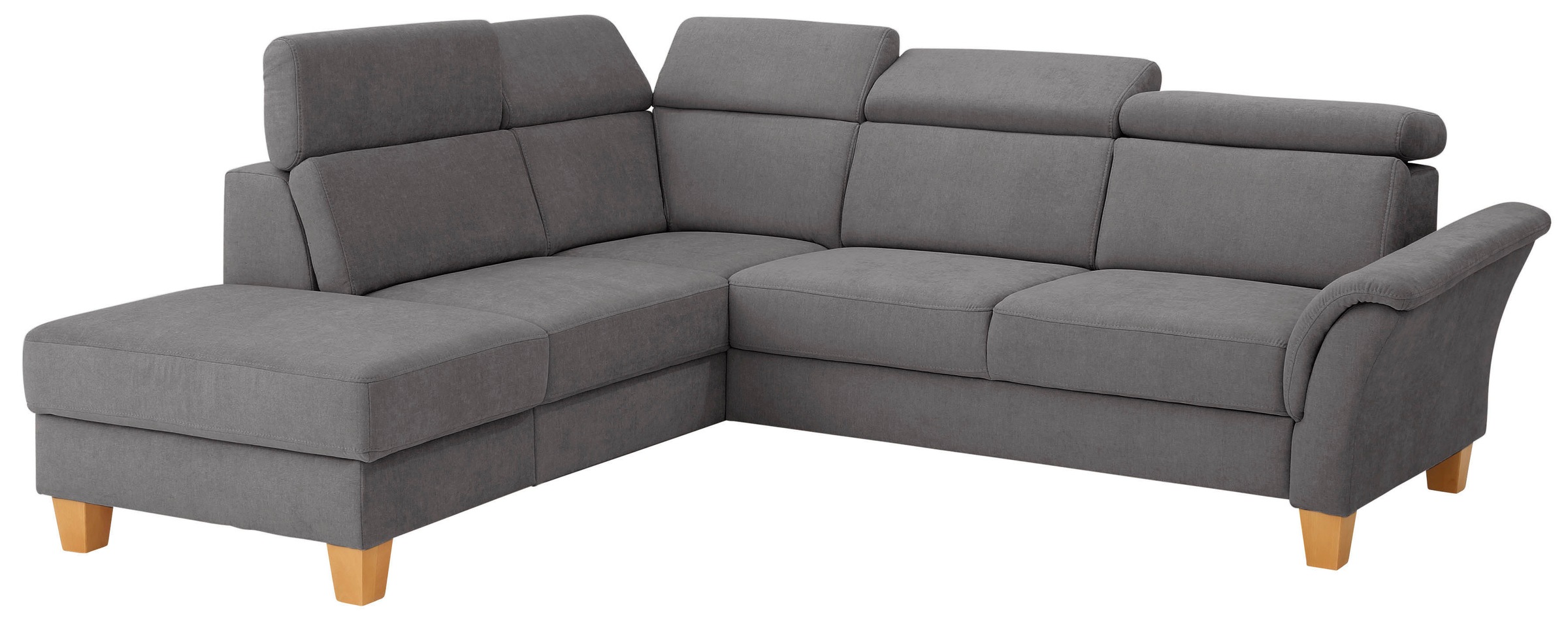 Home affaire Ecksofa »Conville L-Form« Federkern, wahlweise mit Bettfunktion und Bettkasten bzw. Stauraum
