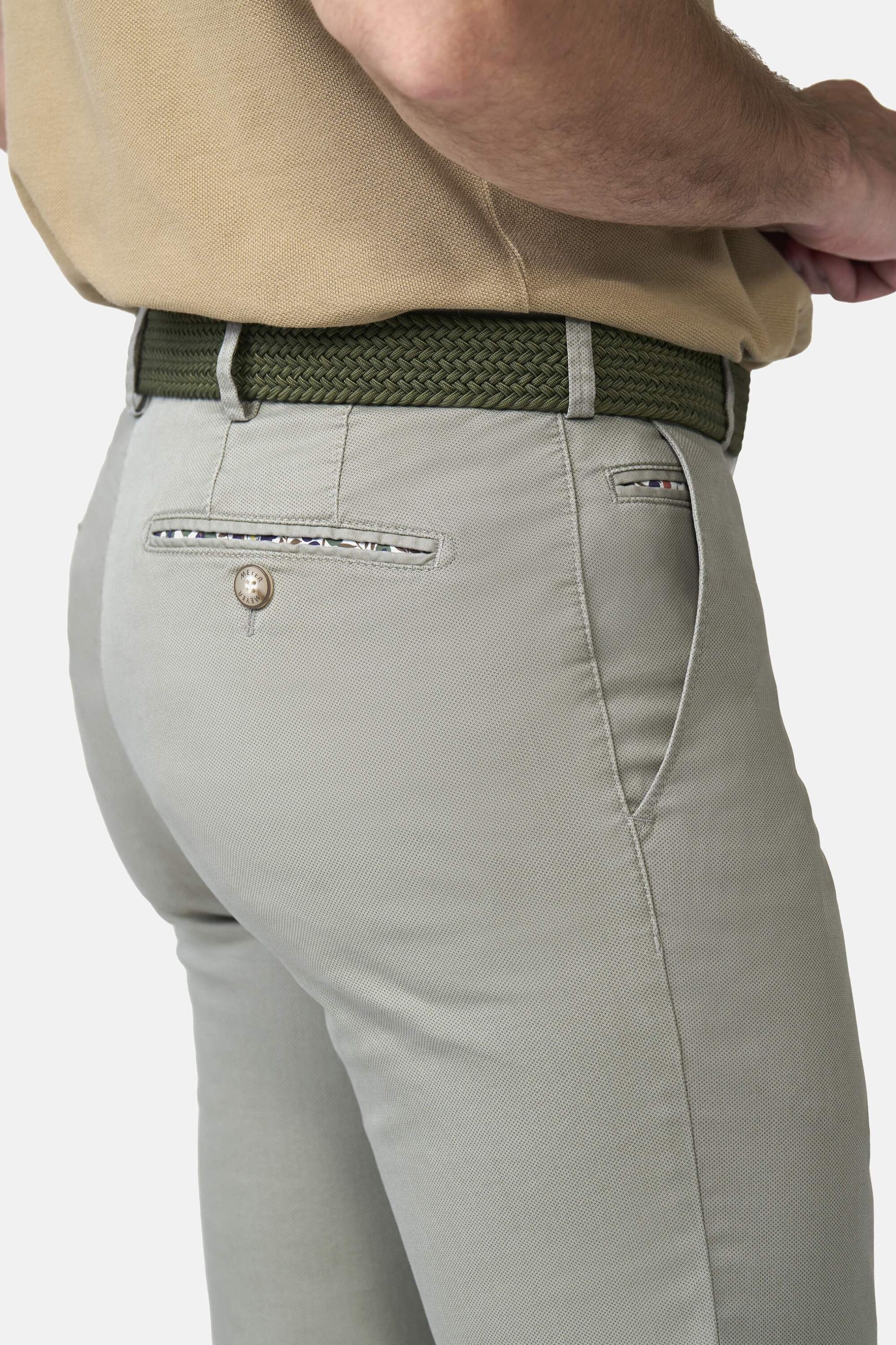 MEYER Chinos »Bonn 1-5075«  Modern-GOTS-zertifiziert