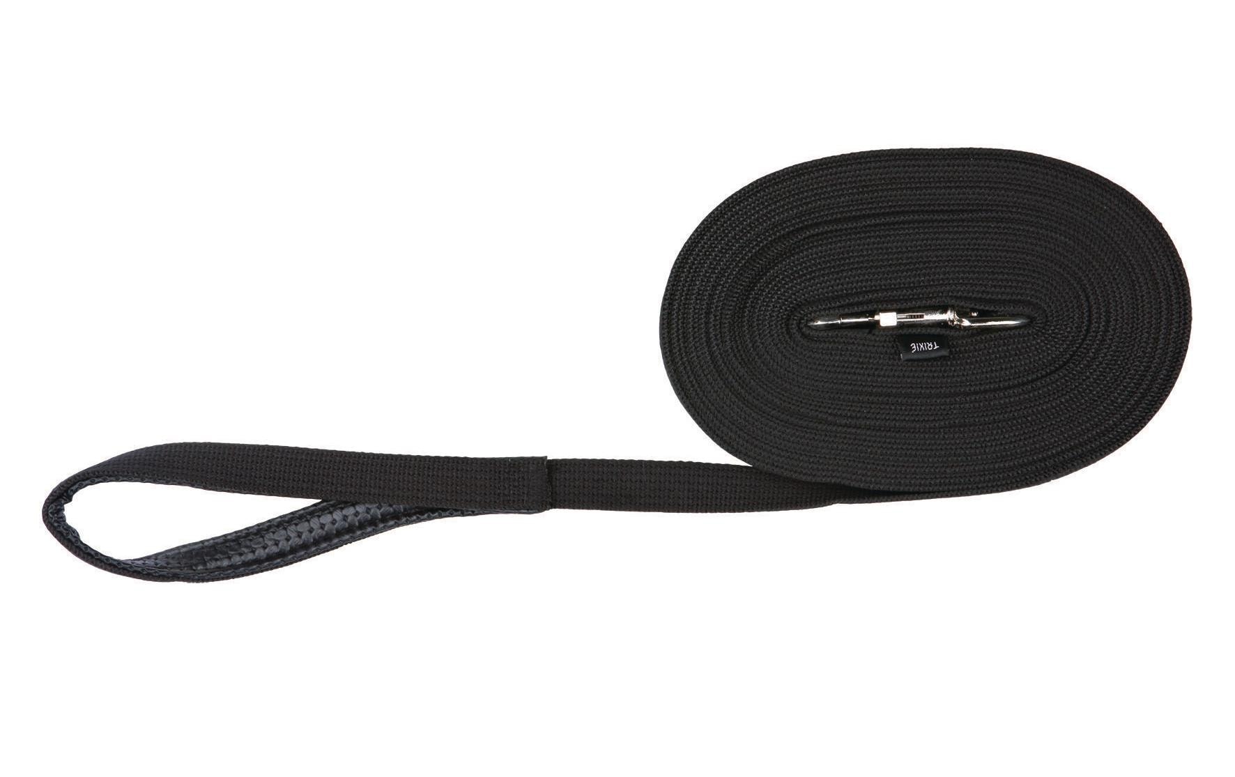Trixie Tracking lead cotton ML 15 m20 mm black - Image 6