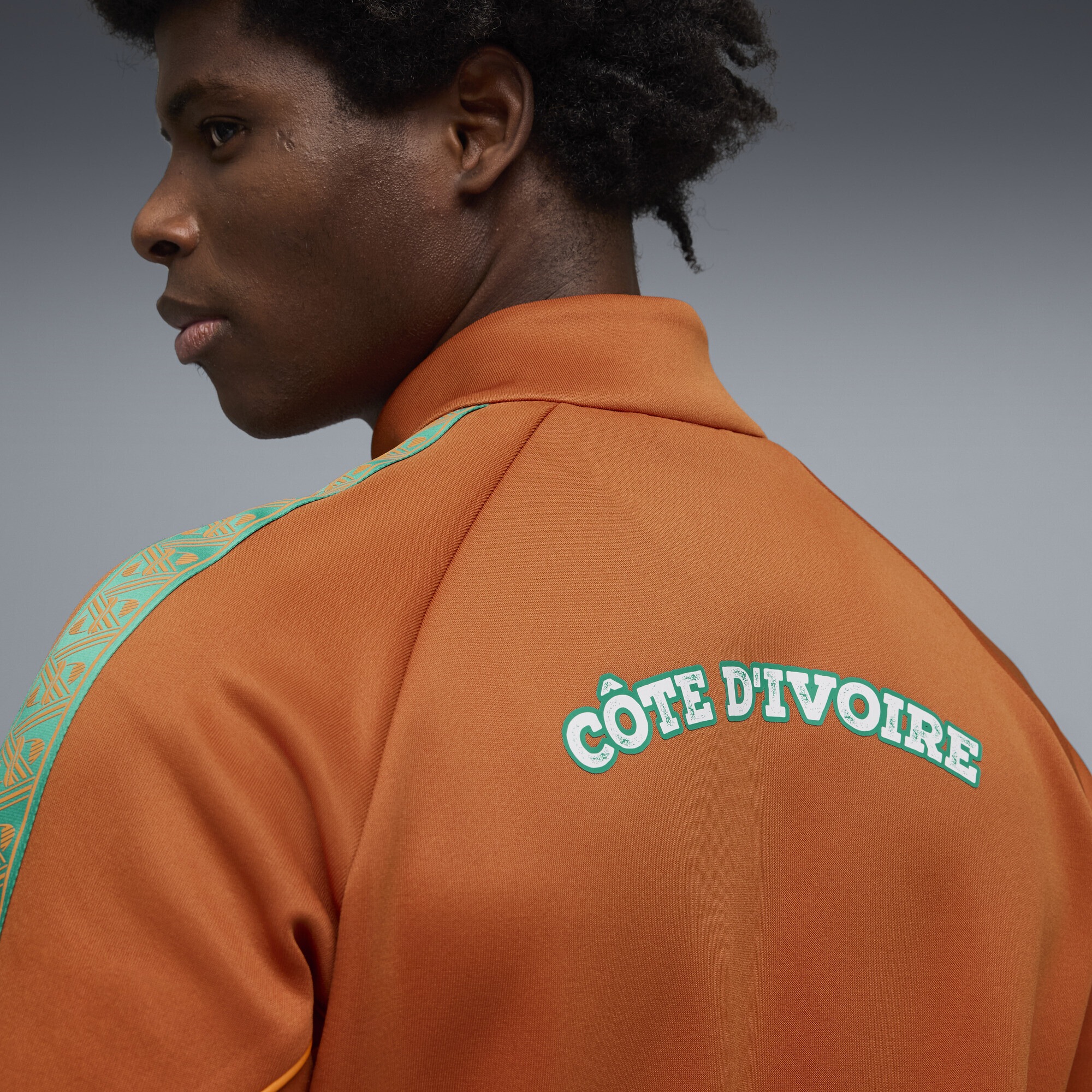 PUMA Sweatjacke »Elfenbeinküste KING Anthem Jacke Herren«