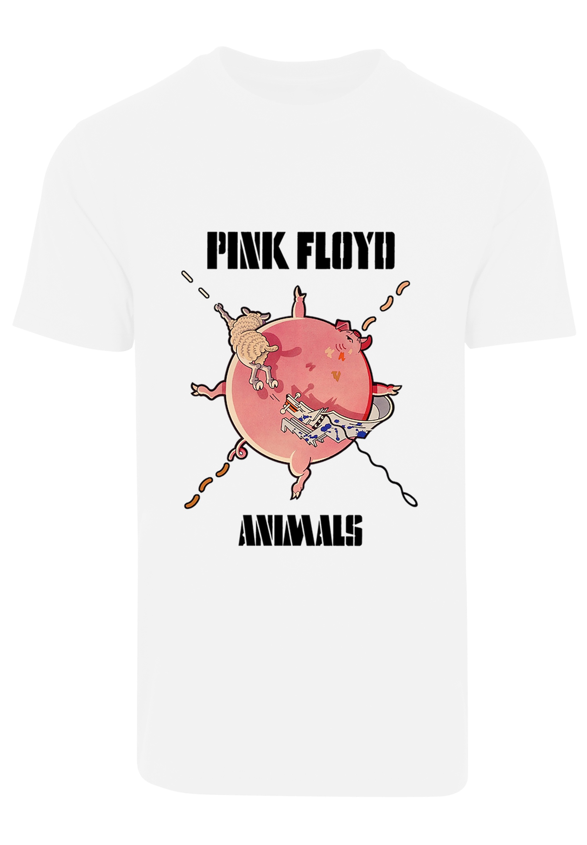 F4NT4STIC T-Shirt »Pink Floyd Fat Pig - Premium Rock Metal Musik Fan Merch«, Herren,Premium Merch,Regular-Fit,Basic,Bandshirt