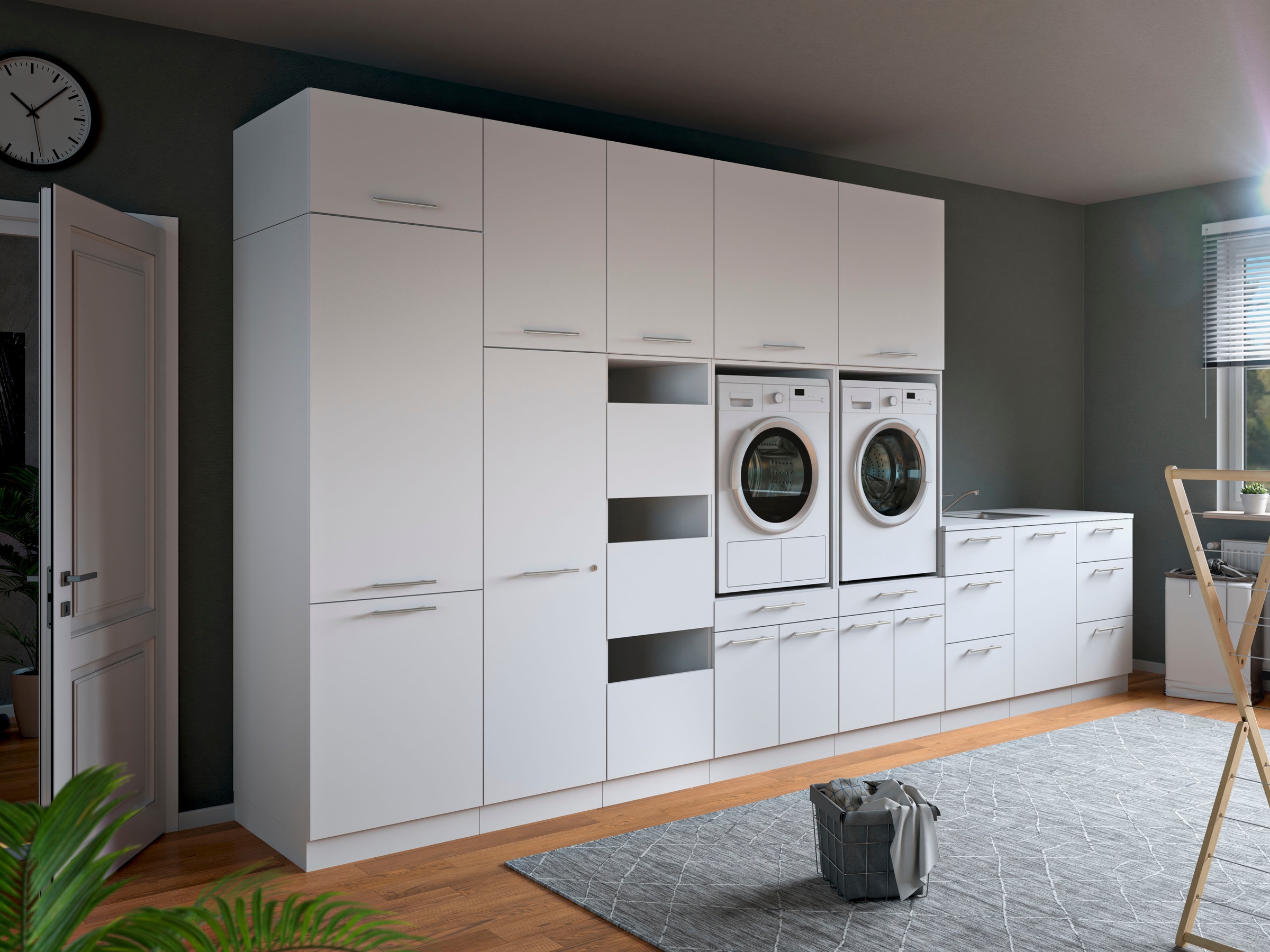 Laundreezy Mehrzweckschrank-Set "Laundreezy, 12-tlg. Mehrzweckschrank-Set B günstig online kaufen