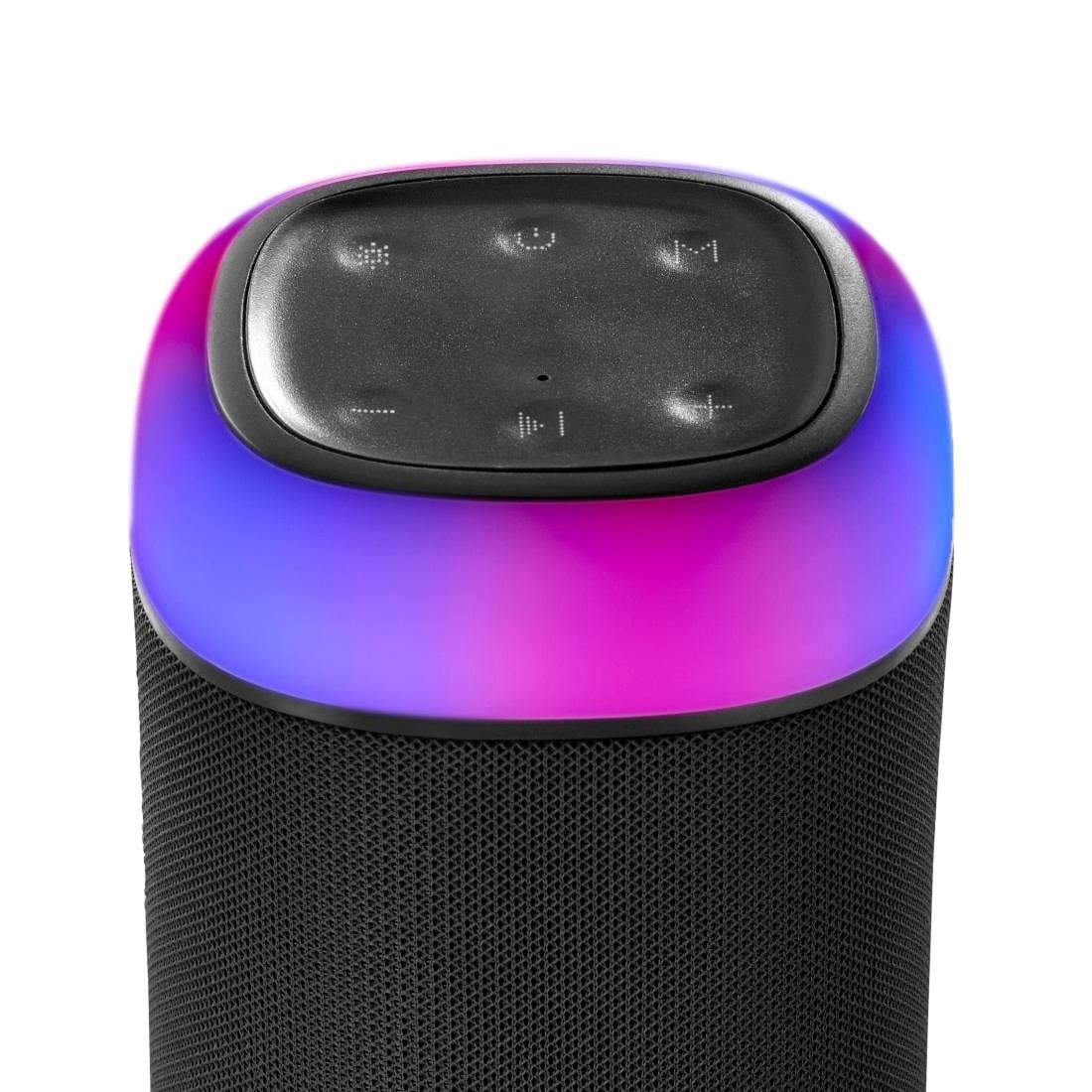 Hama Bluetooth-Lautsprecher »Bluetooth Box LED Bass Sound 360ᵒ BAUR Bass,360ᵒ Shine 2.0 Xtra Freisprechanlage,Xtra | spritzwassergeschützt«, Sound