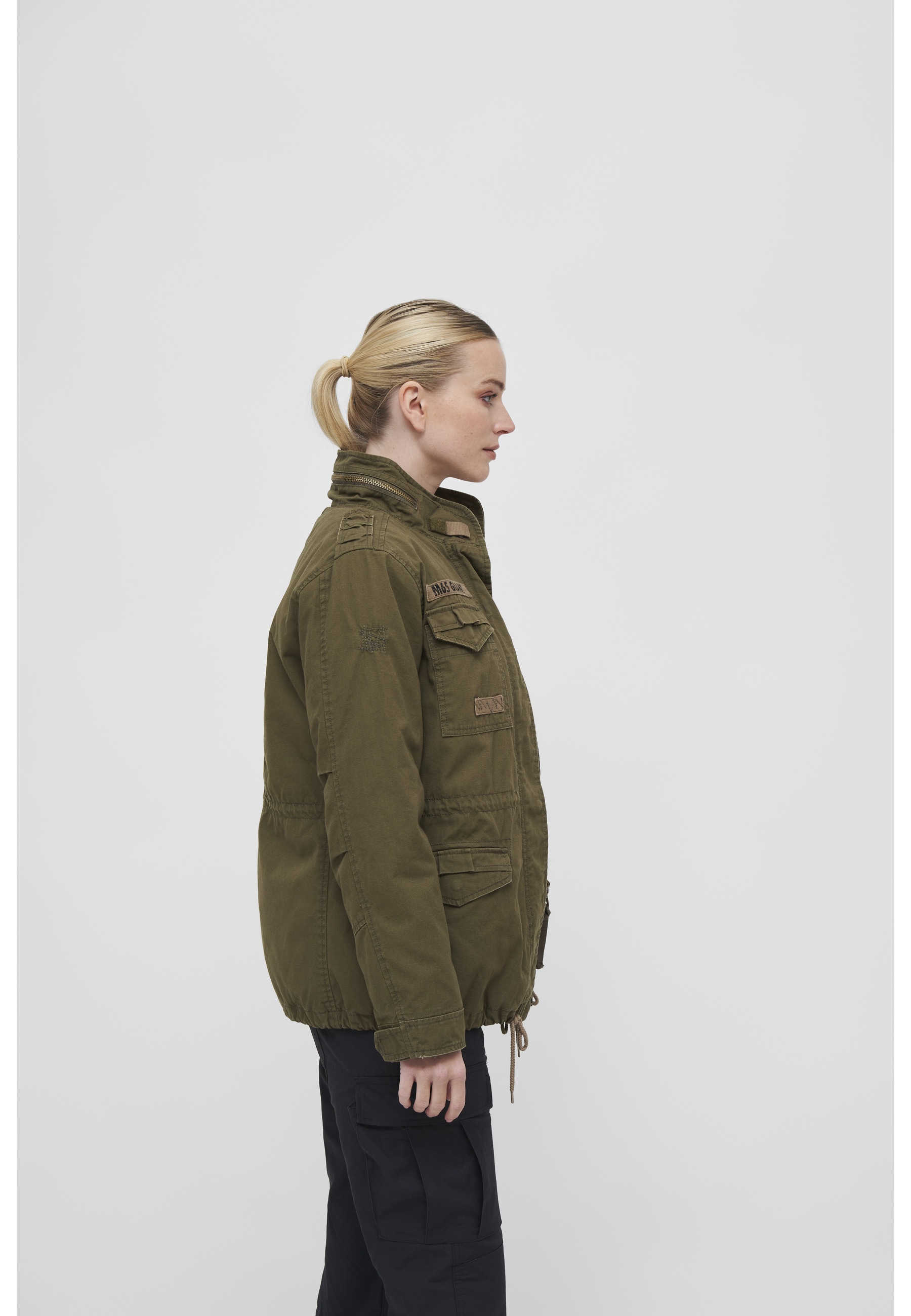 Brandit Parka »Brandit Damen Ladies M65 Giant Jacket« 1 Stk. tlg. mit Kapuze