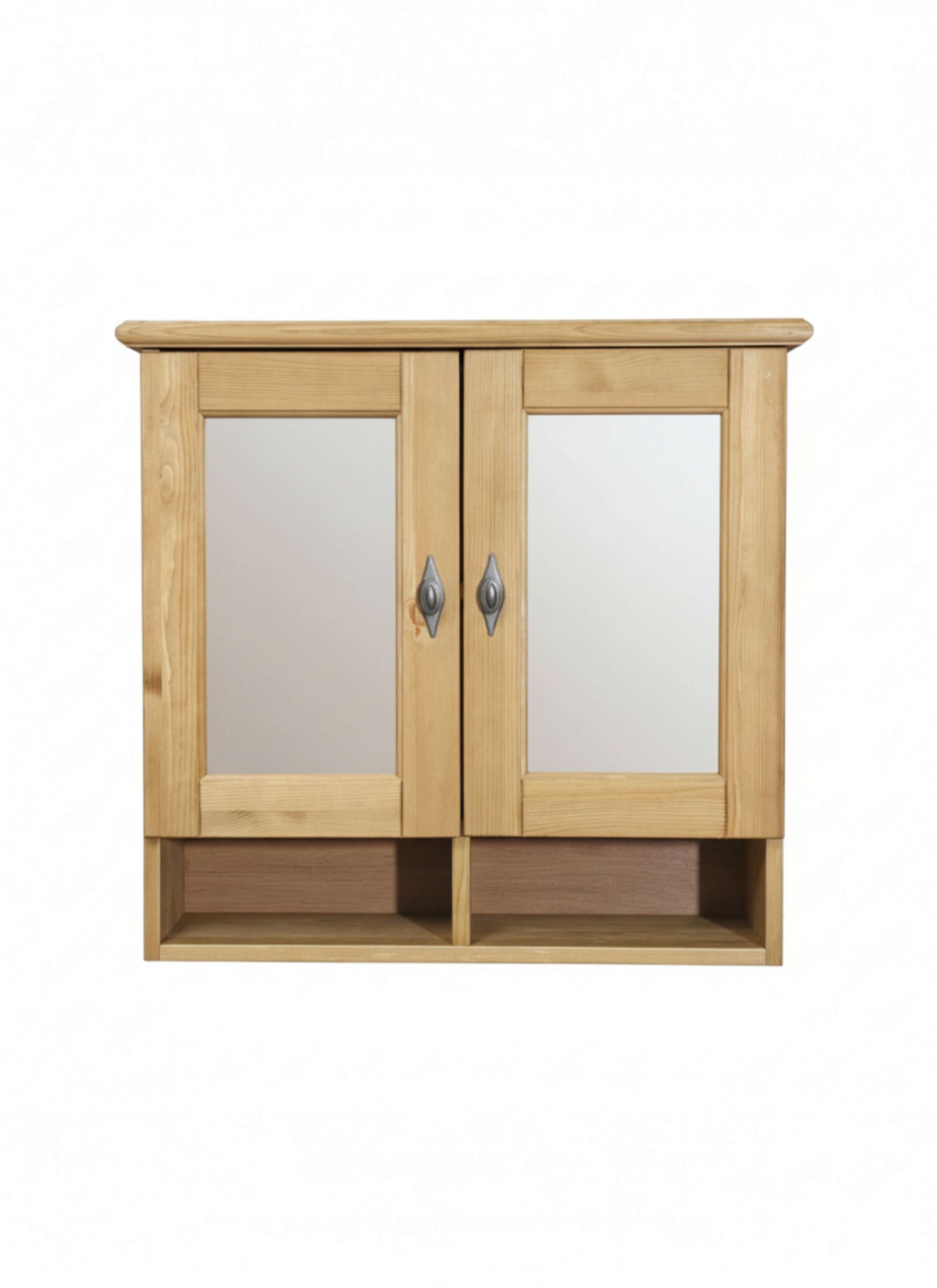 OTTO home Badezimmerspiegelschrank "Rauna" aus massiver Kiefer, Breite 64 c günstig online kaufen