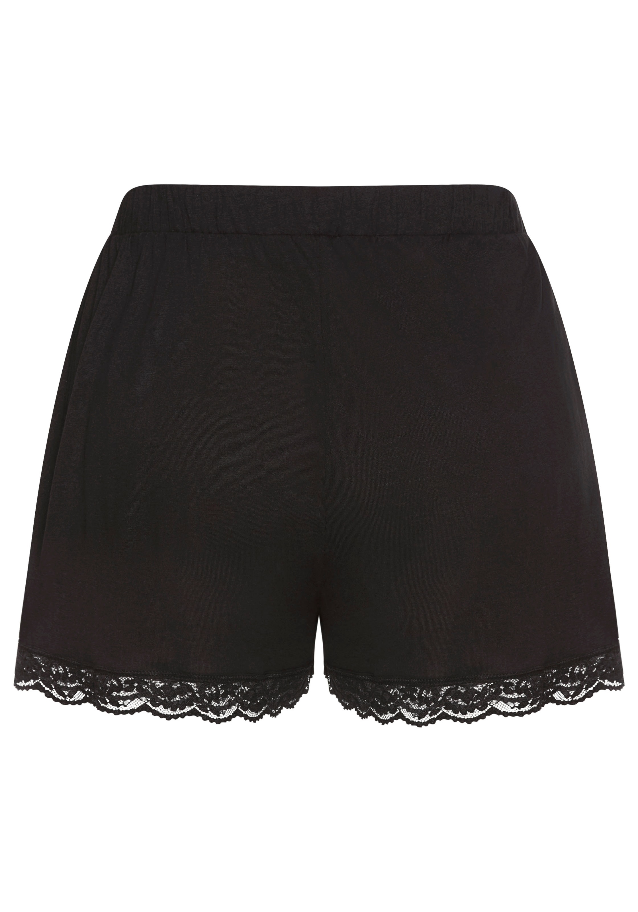 LASCANA Schlafhose  mit Spitzenbesatz am Beinsaum