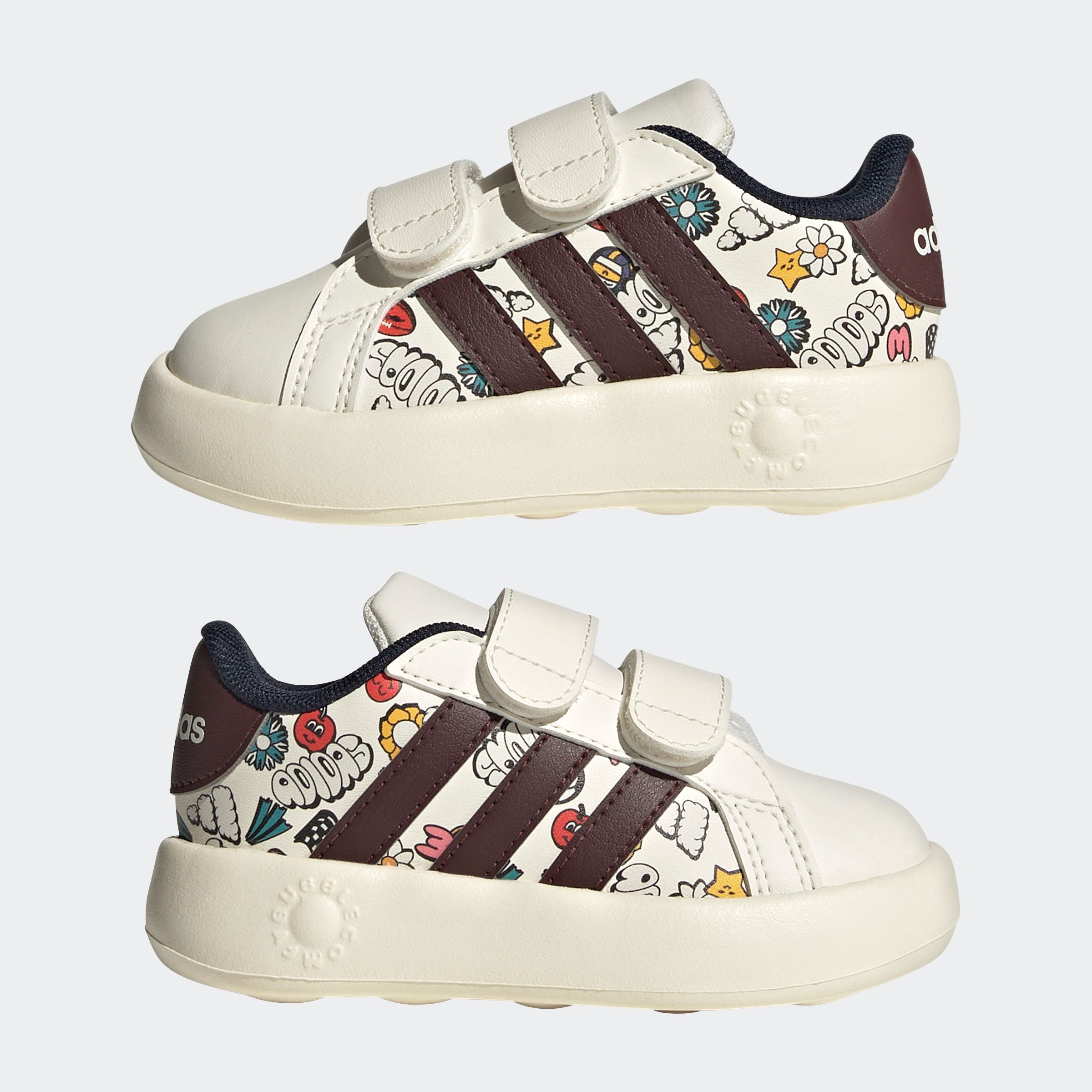 adidas Sportswear Klettschuh, Design auf den Spuren des adidas Superstar, für Kinder