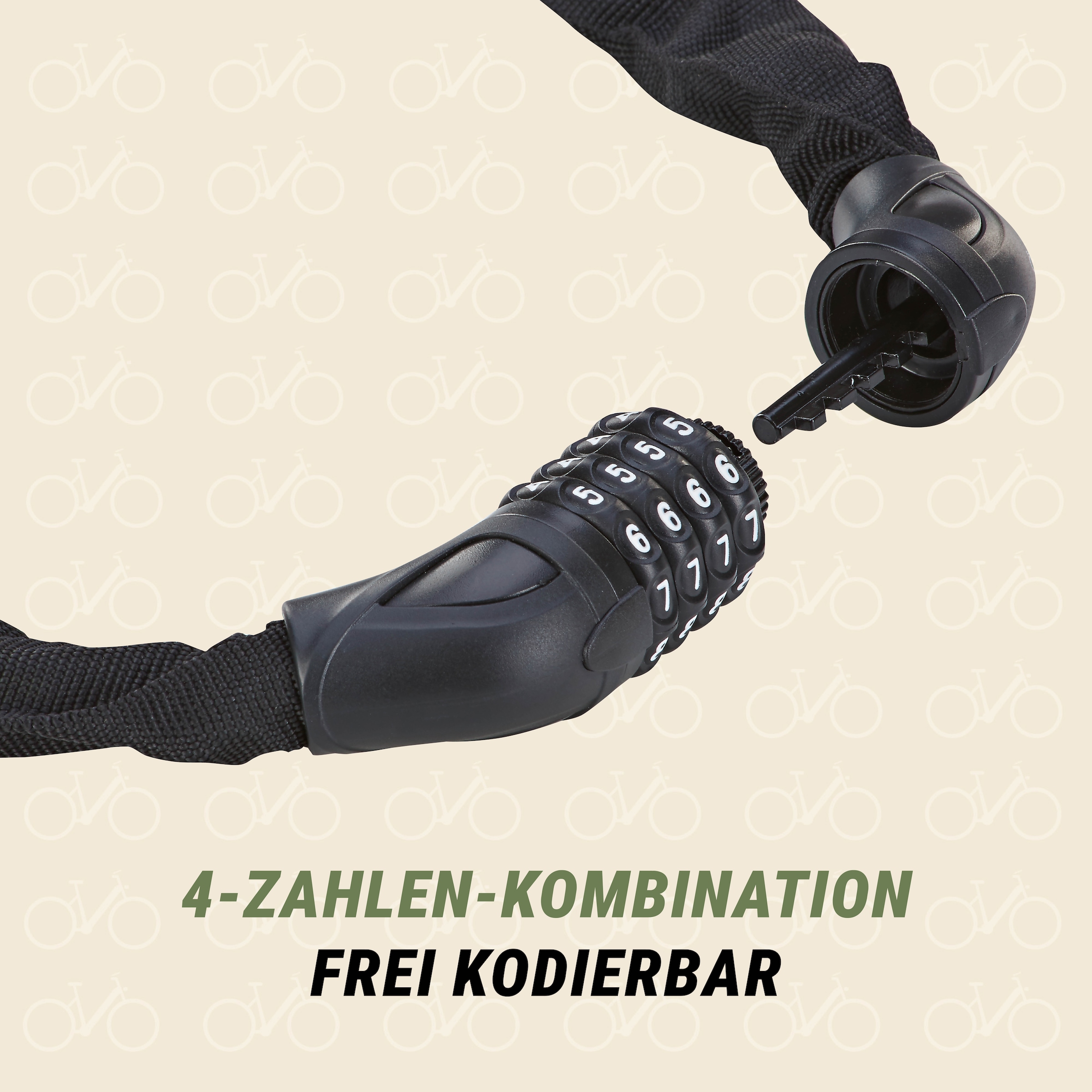 Prophete Zahlenkettenschloss »Zahlen Kettenschloss«