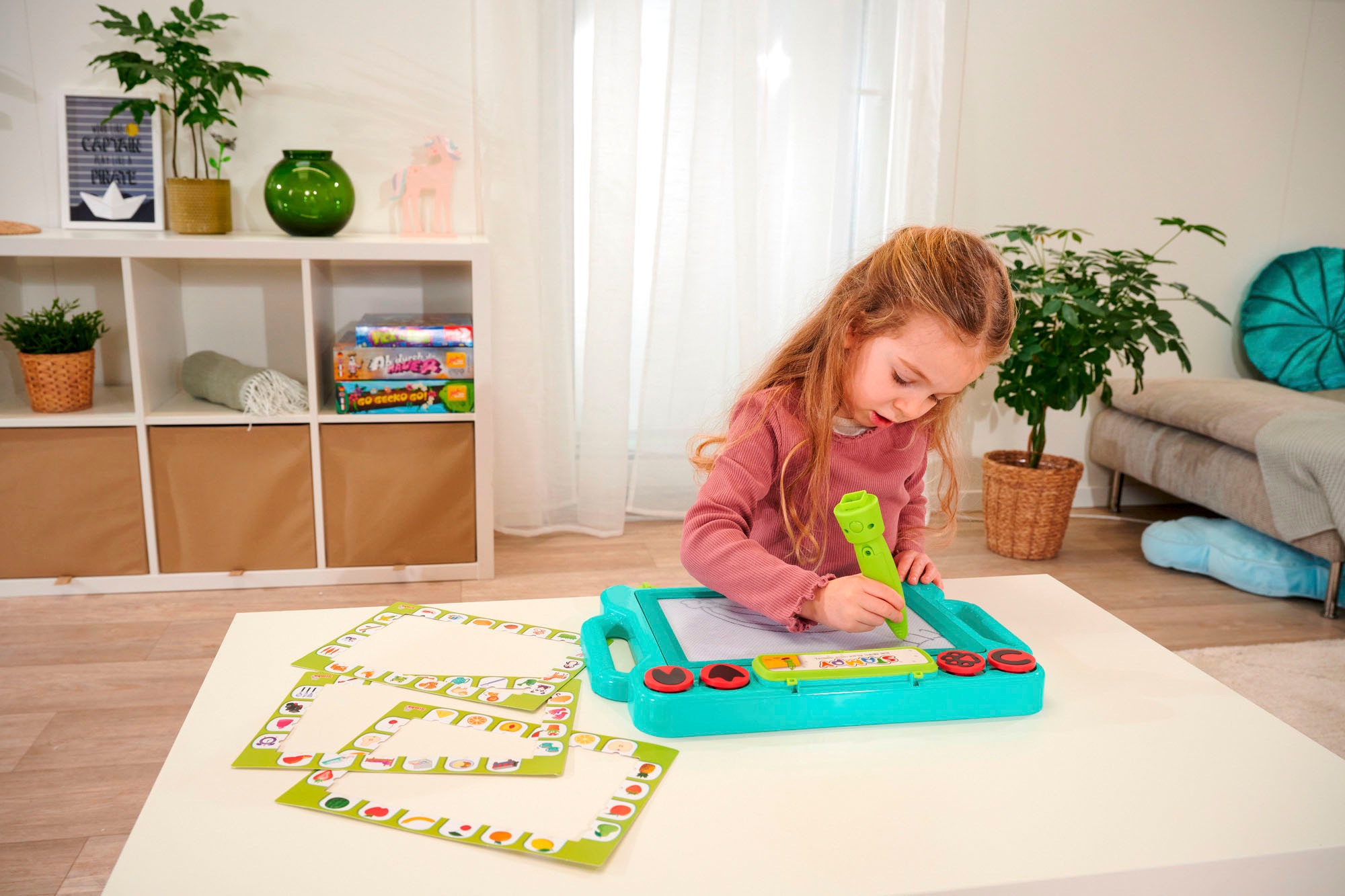 SIMBA Zaubertafel »Stampy, Maltafel mit Soundstift«