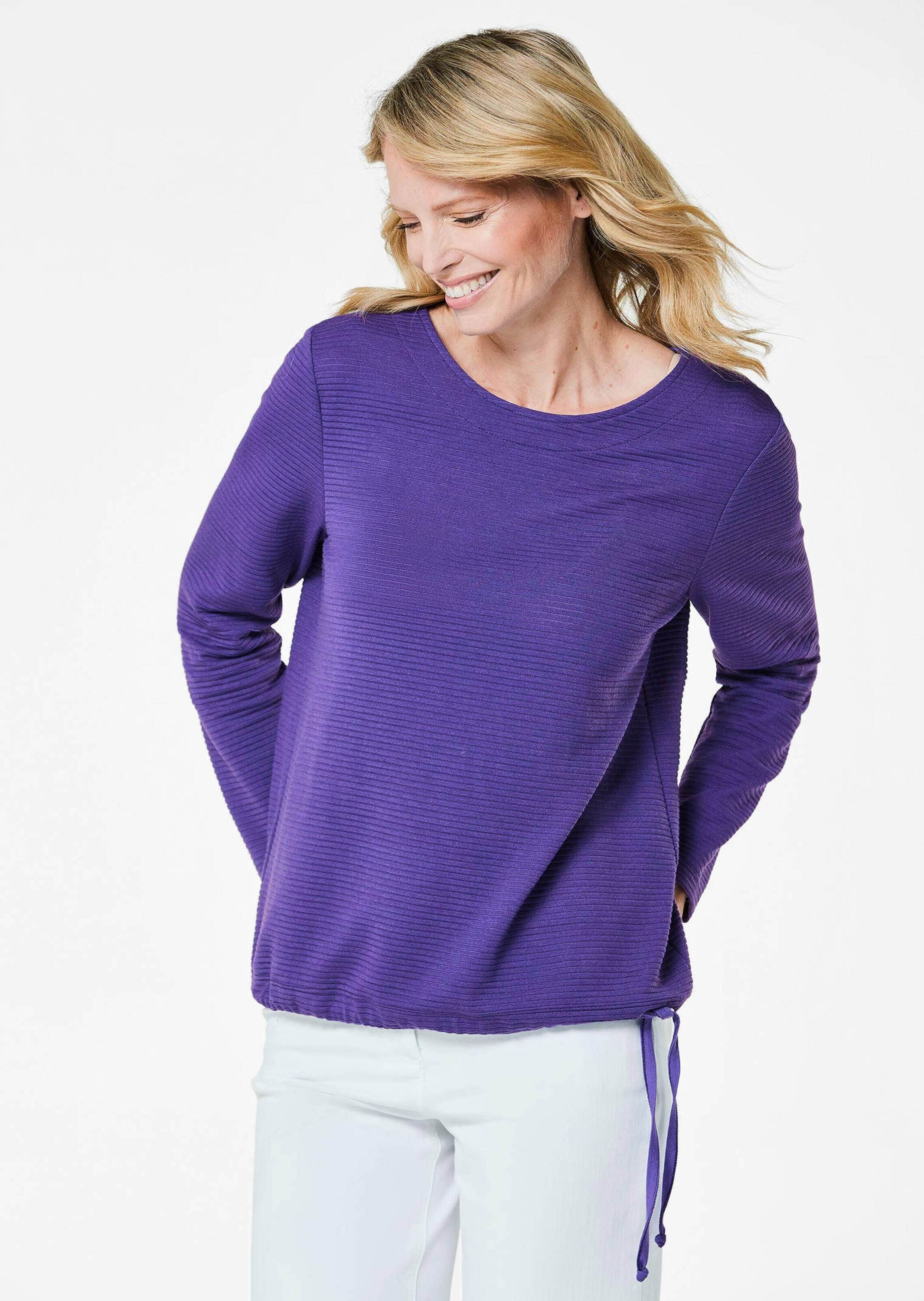 GOLDNER Kurzarmshirt "Sweatshirt" günstig online kaufen