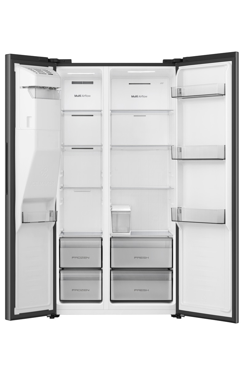 Hisense Side-by-Side »RS5P528STFE« 178,6 cm hoch 91,1 cm breit