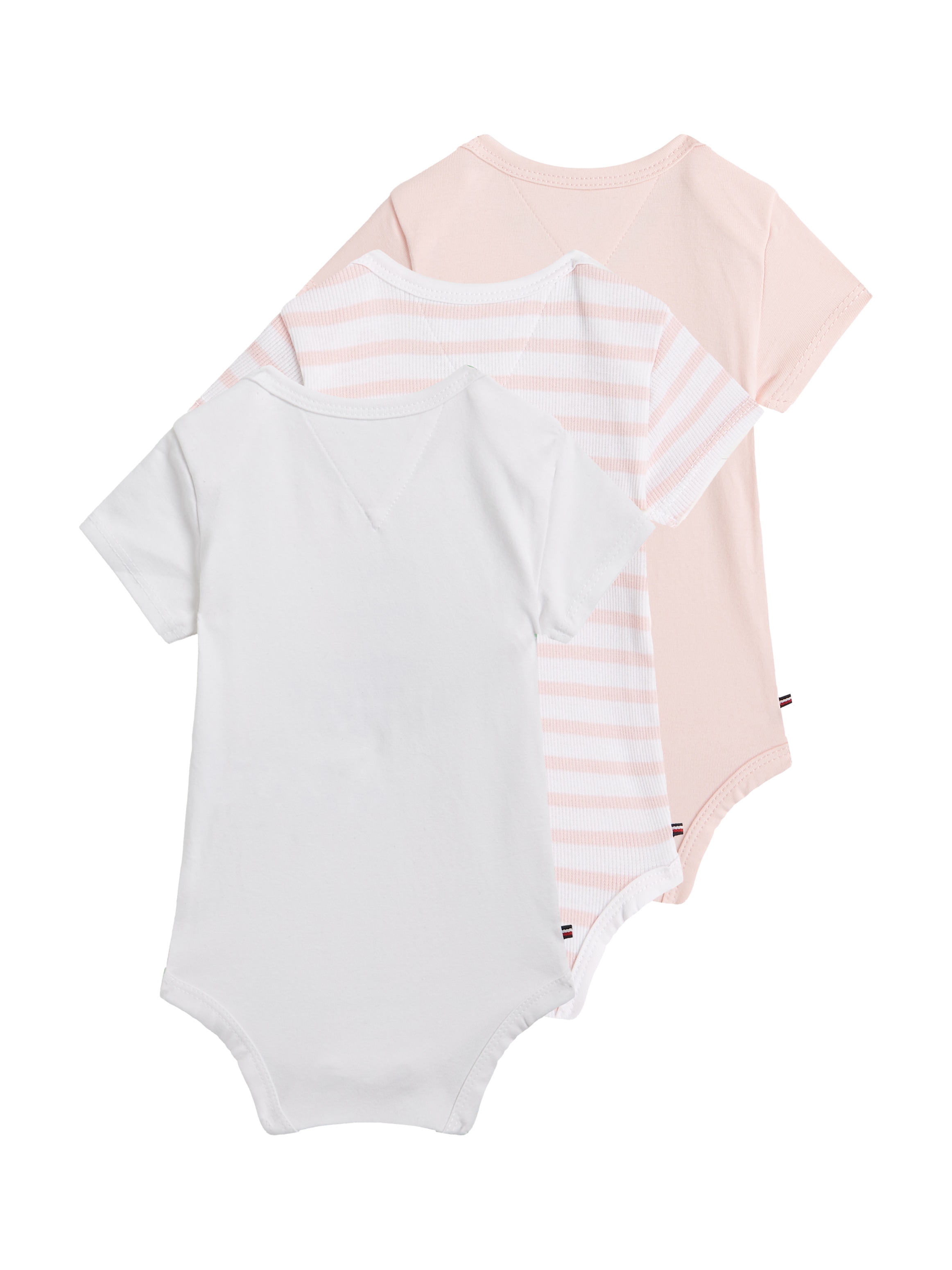 Tommy Hilfiger Kurzarmbody »3 PACK BODY SS GIFTBOX«, aus weicher Baumwollmischung
