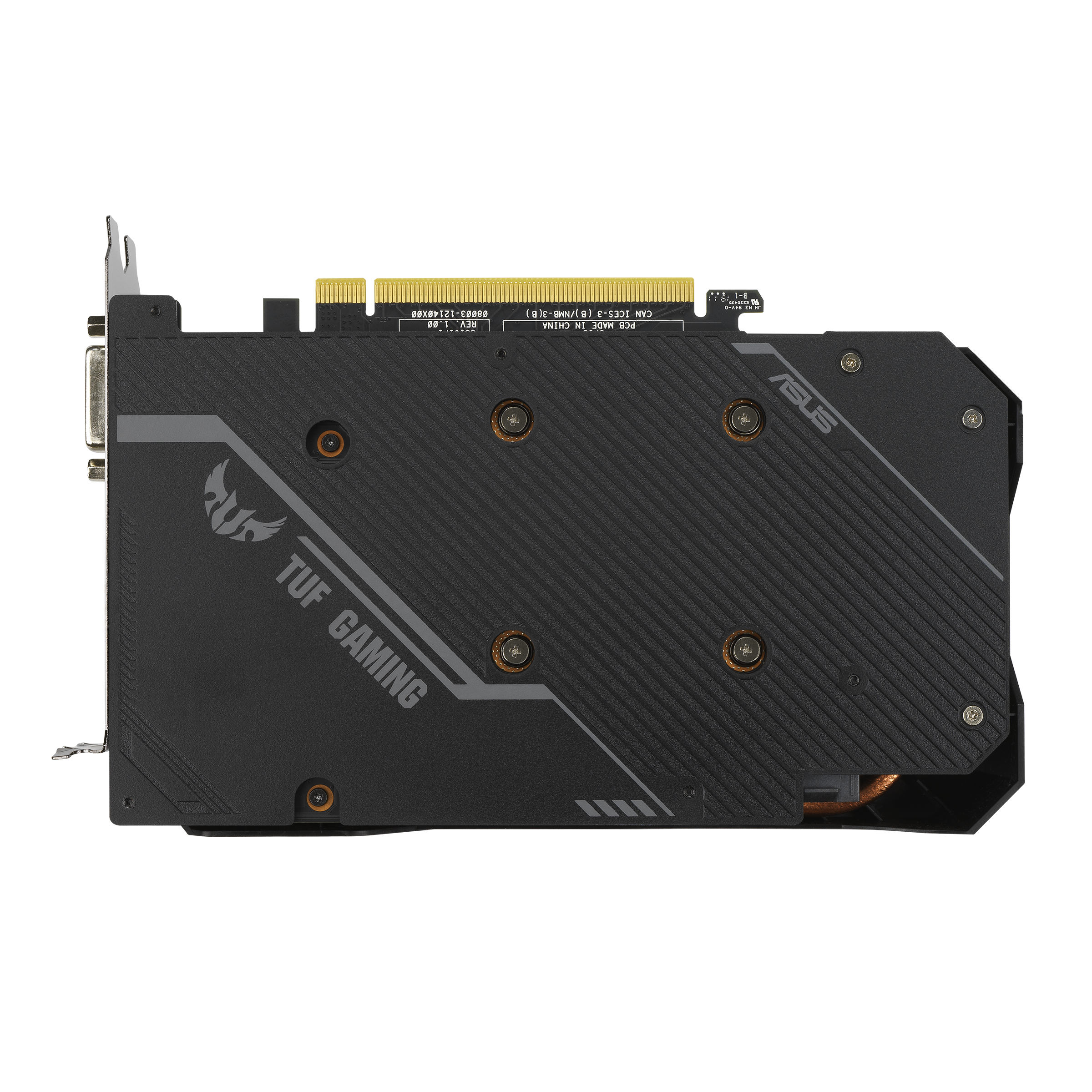 Asus Grafikkarte »TUF-GTX1650-4GD6-P-V2-GAMING«, 4 GB, GDDR6