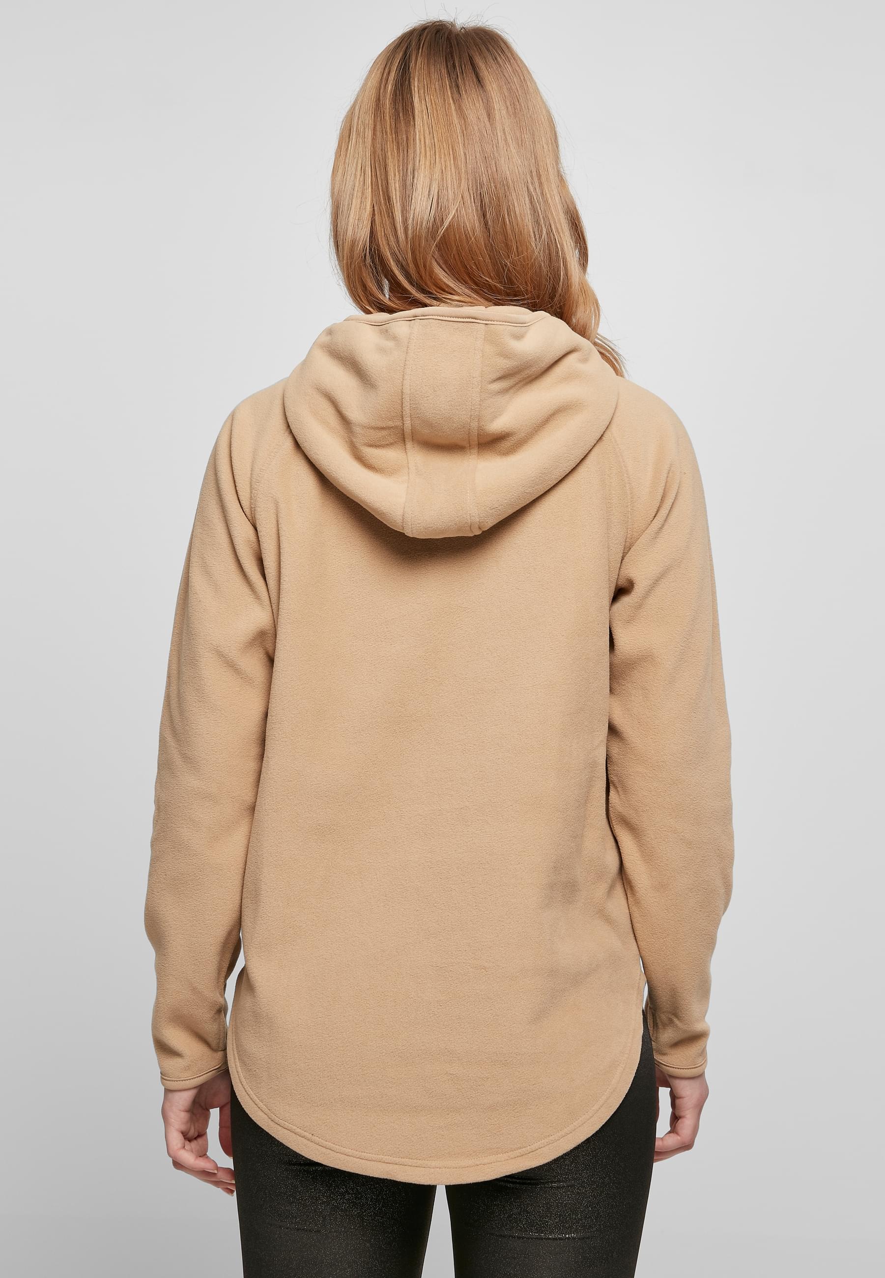 URBAN CLASSICS Kapuzenpullover »Urban Classics Damen Ladies Polar Fleece Pull Over Hoody«, (1 tlg.)
