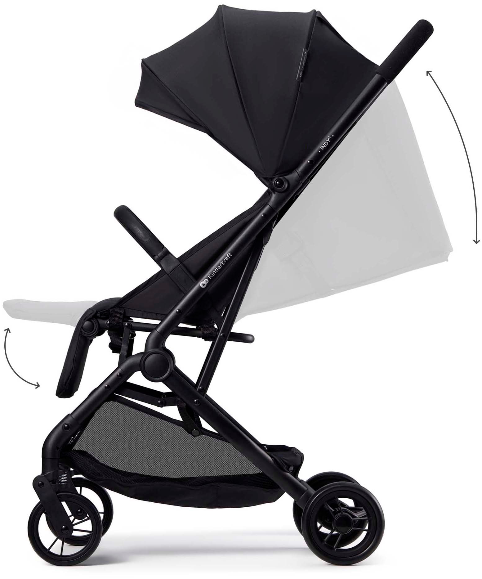 Kinderkraft Kinder-Buggy »INDY 3« 15 kg