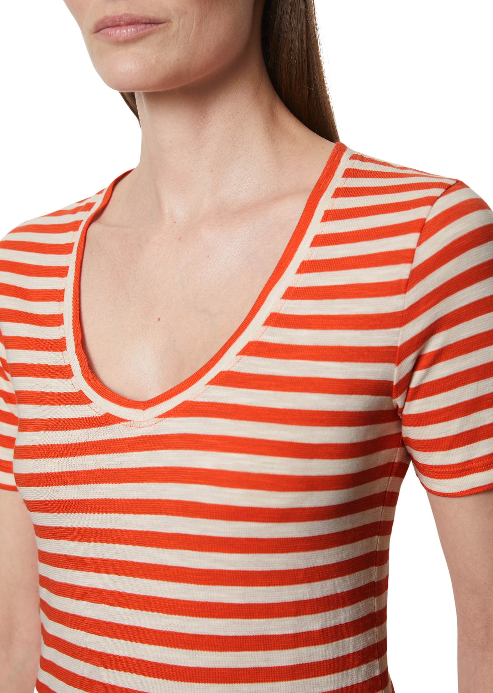 Marc O'Polo T-Shirt »aus Organic Cotton Slub Jersey«
