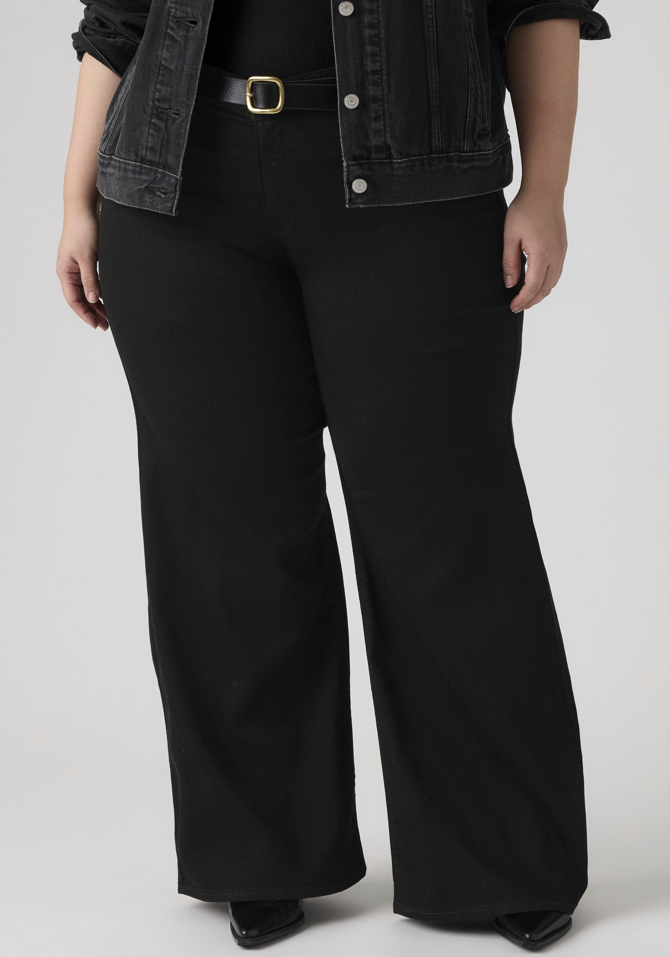 Levis Plus Weite Jeans "PL 318 SHAPING WIDE LEG" im Five-Pocket Style günstig online kaufen