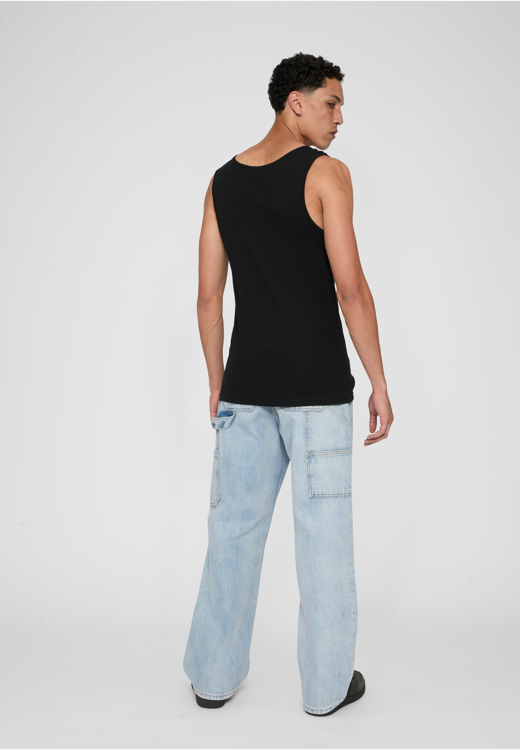 URBAN CLASSICS Shirttop »Urban Classics Herren 2-Pack Seamless Tanktop«, (1 tlg.)