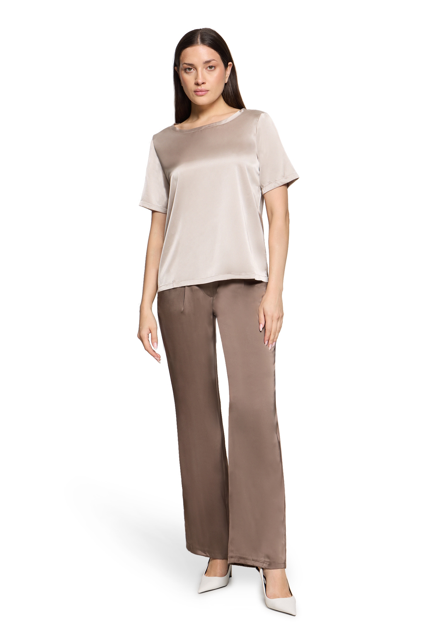 Betty Barclay Schlupfbluse »Damen Schlupfbluse mit Rundhalsausschnitt«