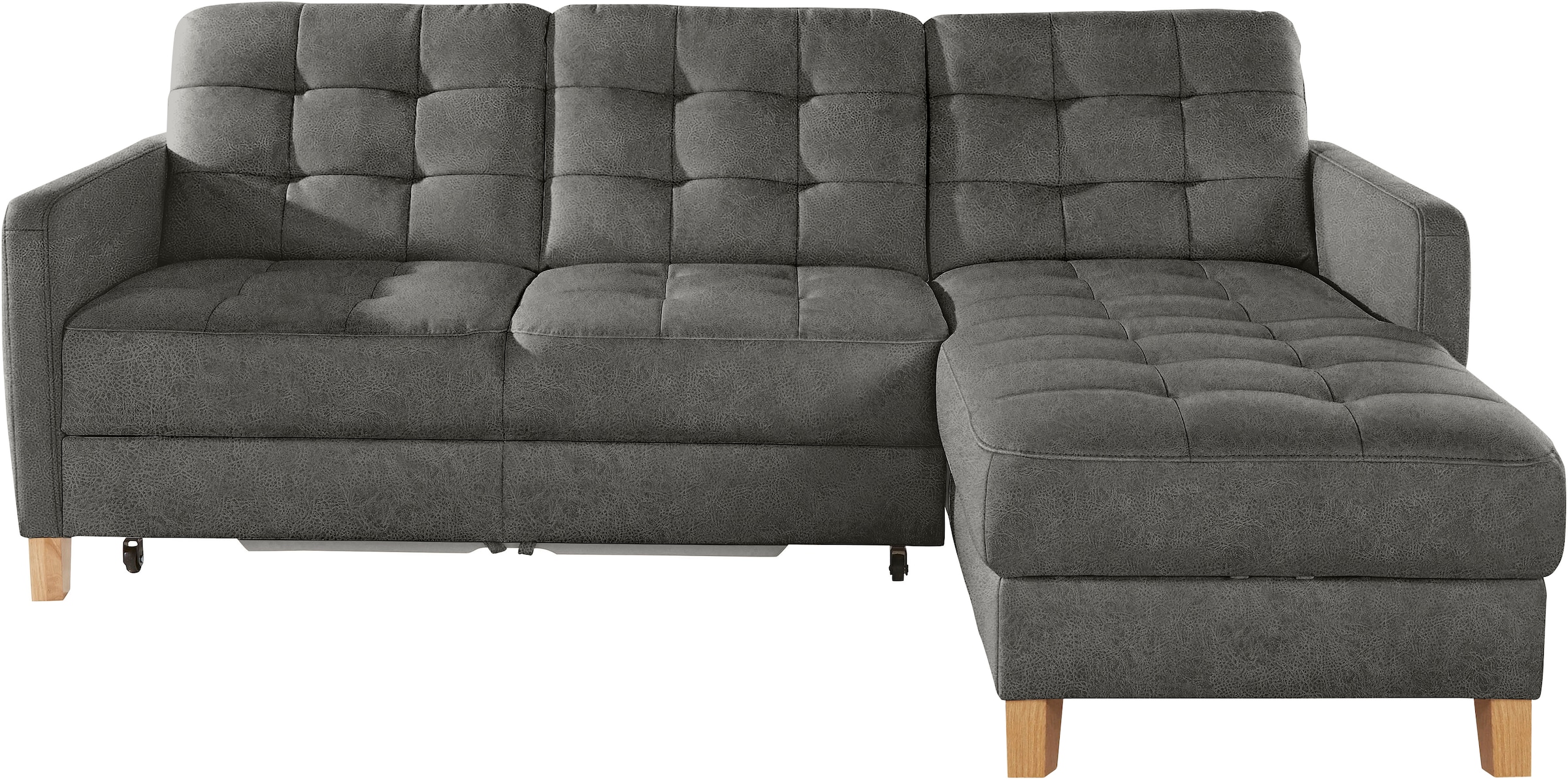 exxpo - sofa fashion Ecksofa "Elio, kompakt, bequem & zeitloses Design, Bre günstig online kaufen
