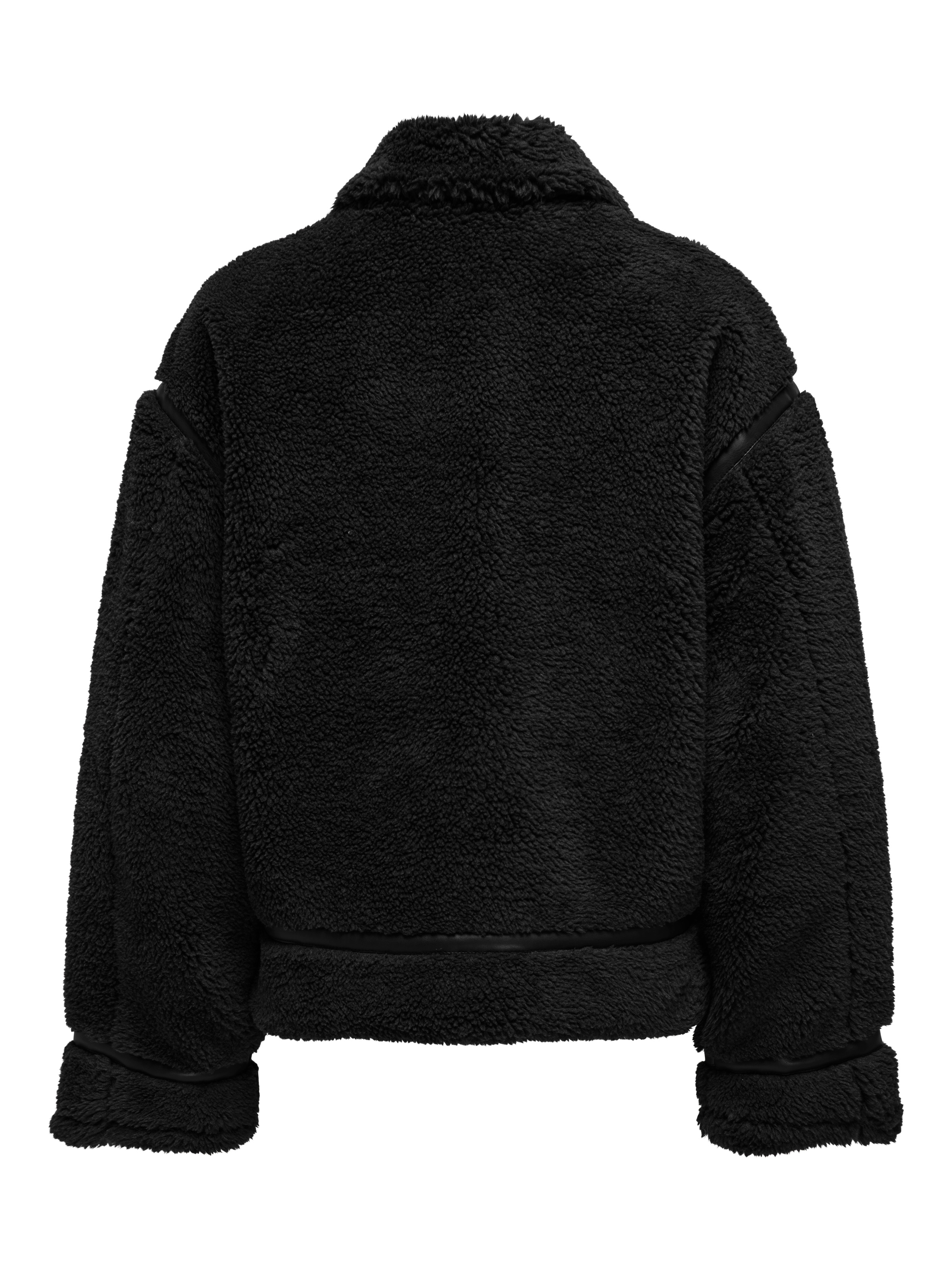 Thumbnail - ONLY Plüschjacke "ONLMICHELLE TEDDY JACKET OTW" ohne Kapuze