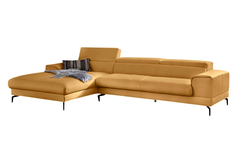 W.SCHILLIG Ecksofa "piedroo, Designsofa mit tollem Sitzkomfort, bequem, L-F günstig online kaufen
