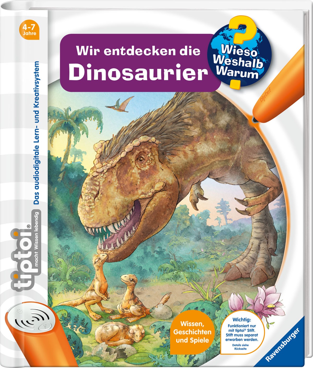 schützt Ravensburger entdecken BAUR FSC® Wir - Wald Dinosaurier«, | - Europe weltweit; Buch Made in die »tiptoi®