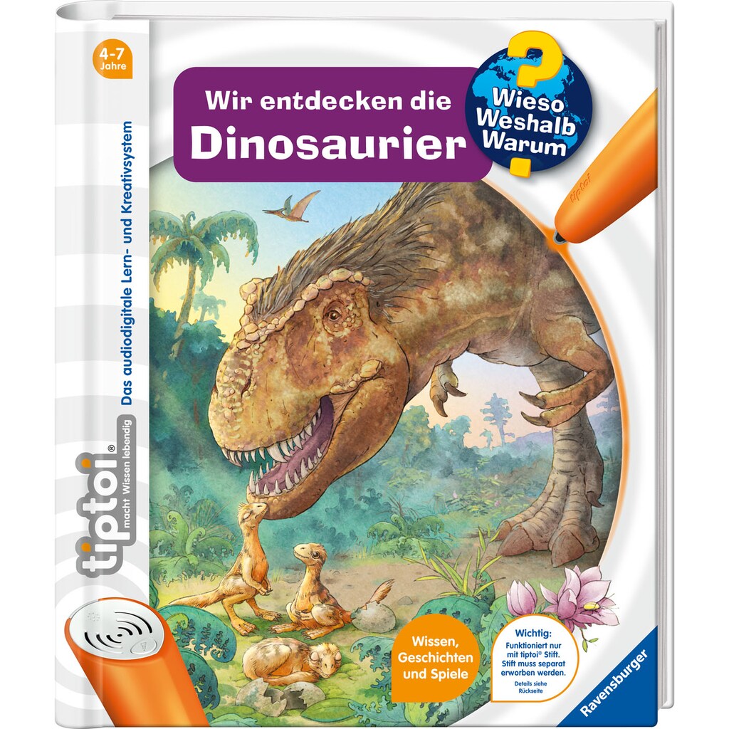 Ravensburger Buch »tiptoi® Wir entdecken die Dinosaurier«, FSC® - schützt Wald - weltweit; Made in Europe