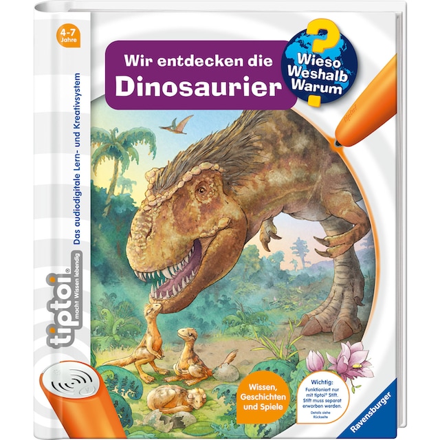 Ravensburger Buch »tiptoi® Wir entdecken die Dinosaurier«, FSC® - schützt  Wald - weltweit; Made in Europe | BAUR