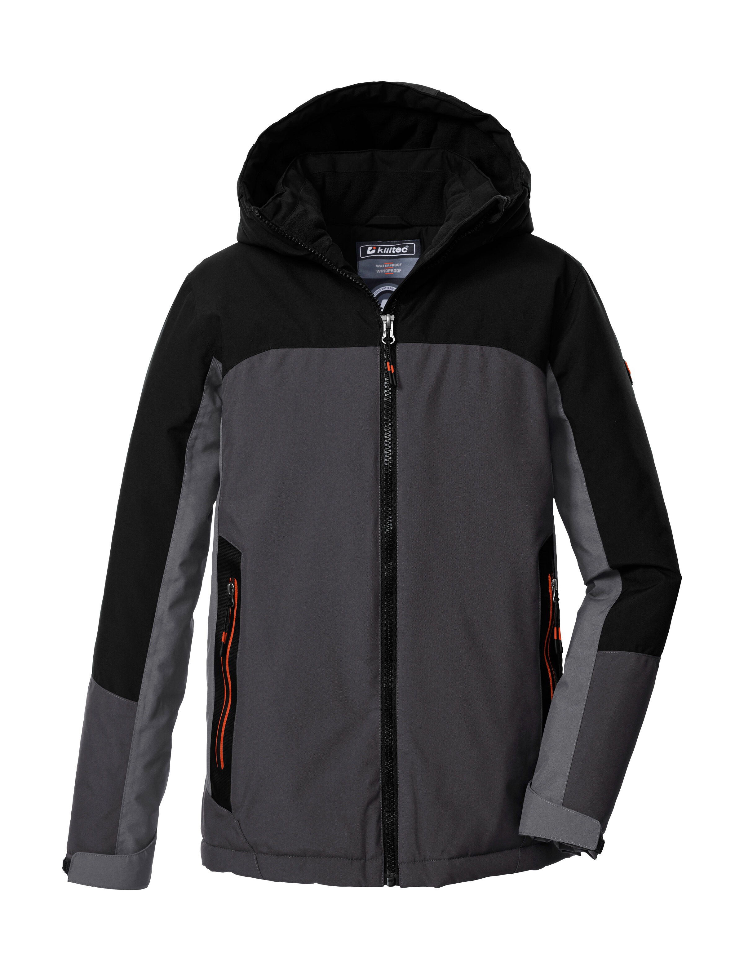 Killtec Funktionsjacke „KOW 223 BYS JCKT“ Wind- und wasserdichte Kinderjacke mit Fleece und Schneefang