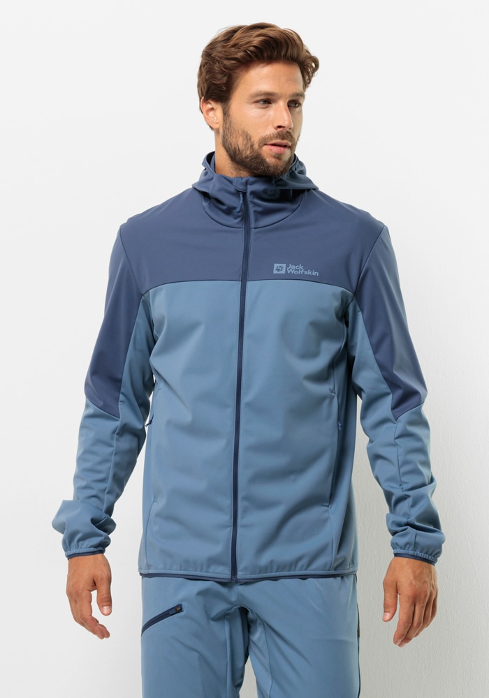 Jack Wolfskin Softshelljacke "FELDBERG HOODY M", mit Kapuze