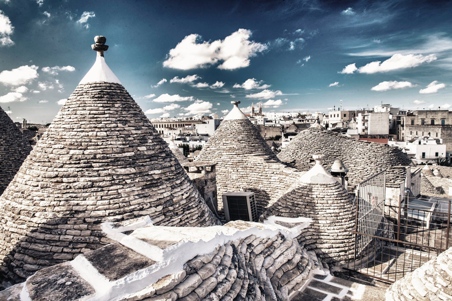 queence Acrylglasbild "Ellos" Himmel  Italien  Landschaft  Stadt 1 Stk. tlg günstig online kaufen