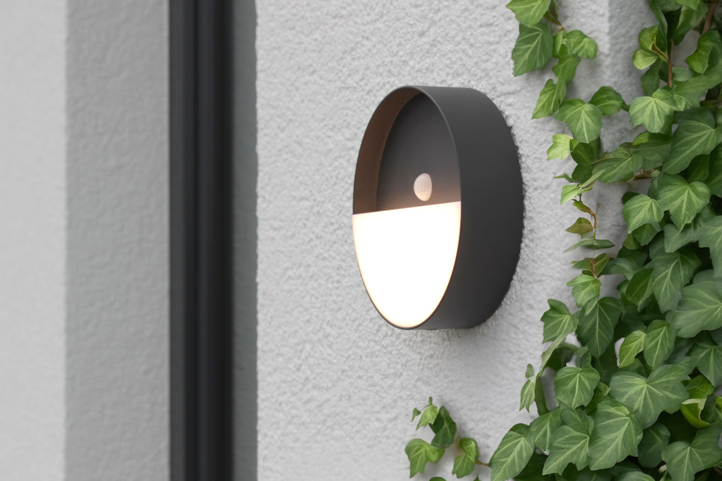 ECO-LIGHT LED Außen-Wandleuchte »LED-Wandleuchte MEG + PIR«, 1 flammig, Leuchtmittel LED-Board | LED fest integriert, Akku-Licht für Innen & Außen