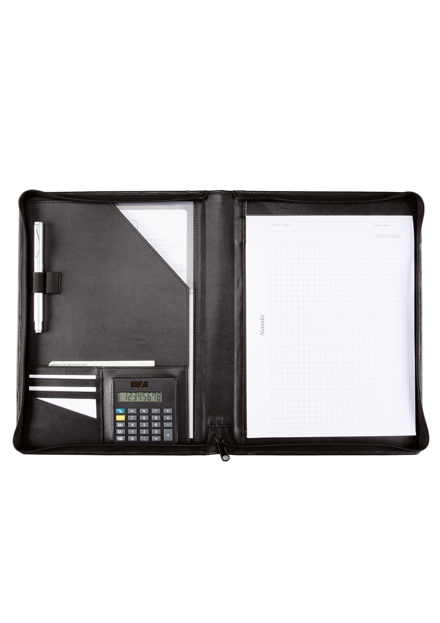 Schreibmappe »DIN A4, Catana«, mit Taschenrechner