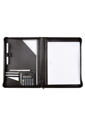 Alassio® Schreibmappe »DIN A4, Catana«, mit Taschenrechner kaufen
