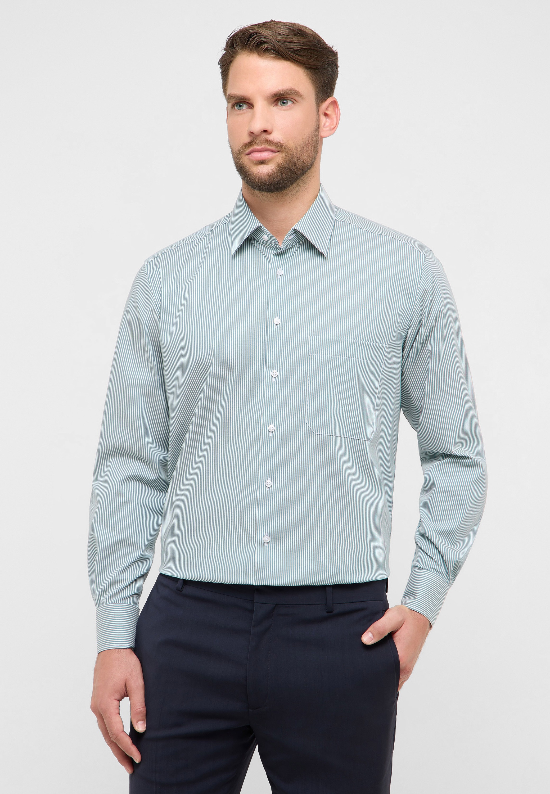 Eterna Langarmhemd "COMFORT FIT" NON IRON (bügelfrei) günstig online kaufen