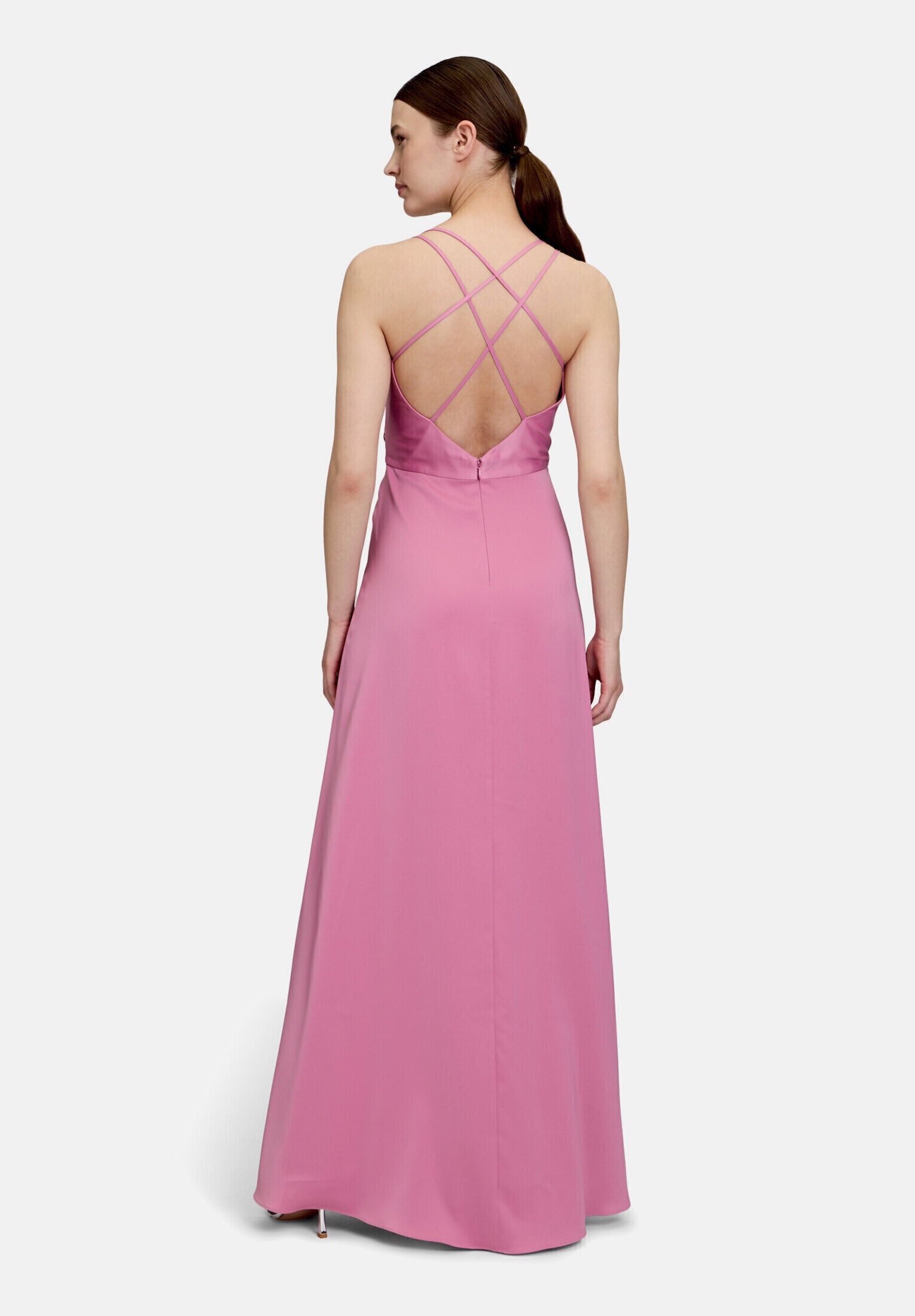 Vera Mont Abendkleid »Damen mit V-Ausschnitt« Ohne Tasche Schlitz