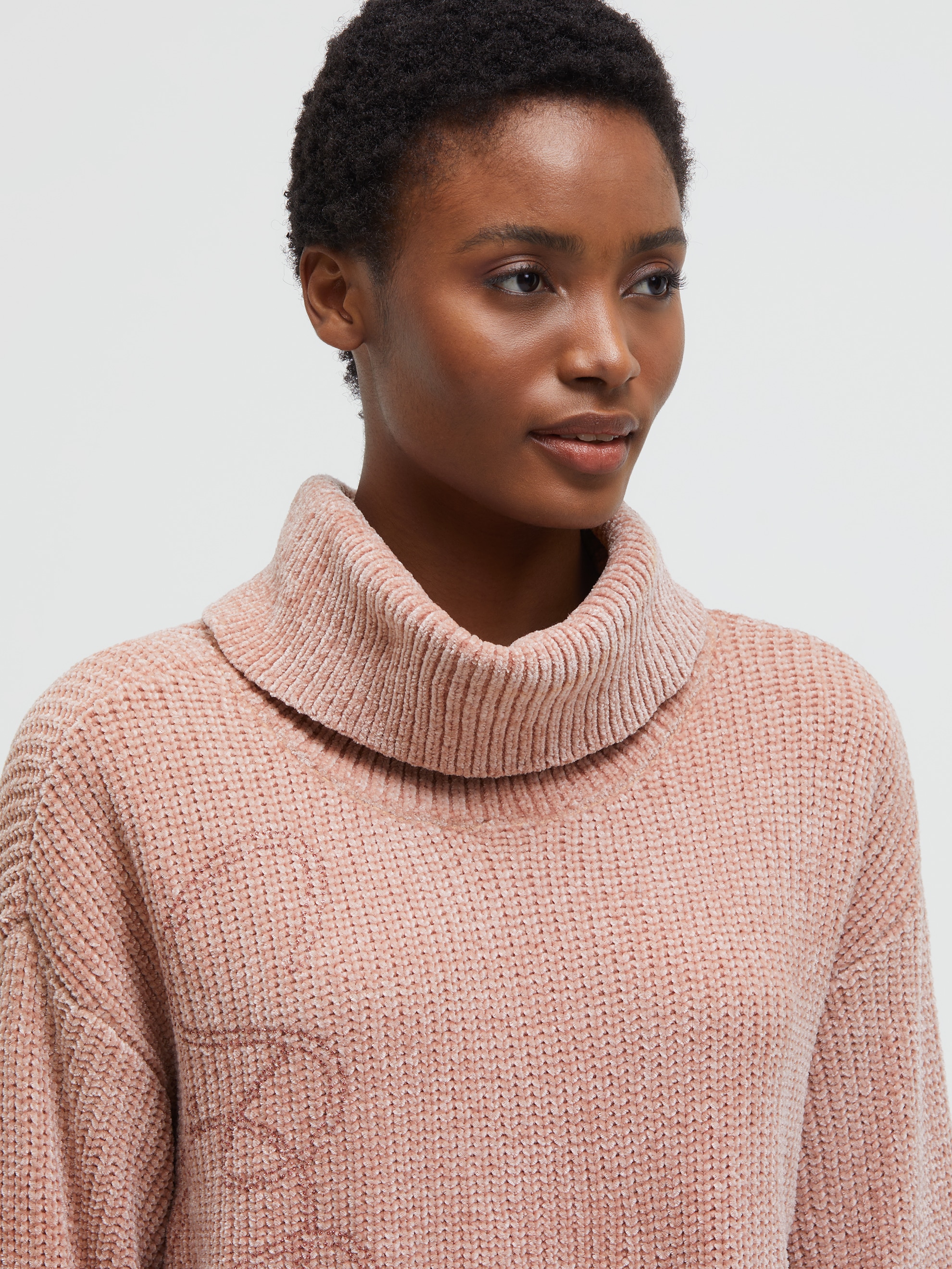 SOCCX Rollkragenpullover mit weicher Haptik