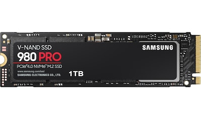 interne SSD »980 PRO«, Anschluss M.2 PCIe 4.0, Playstation 5 kompatibel, PCIe® 4.0...