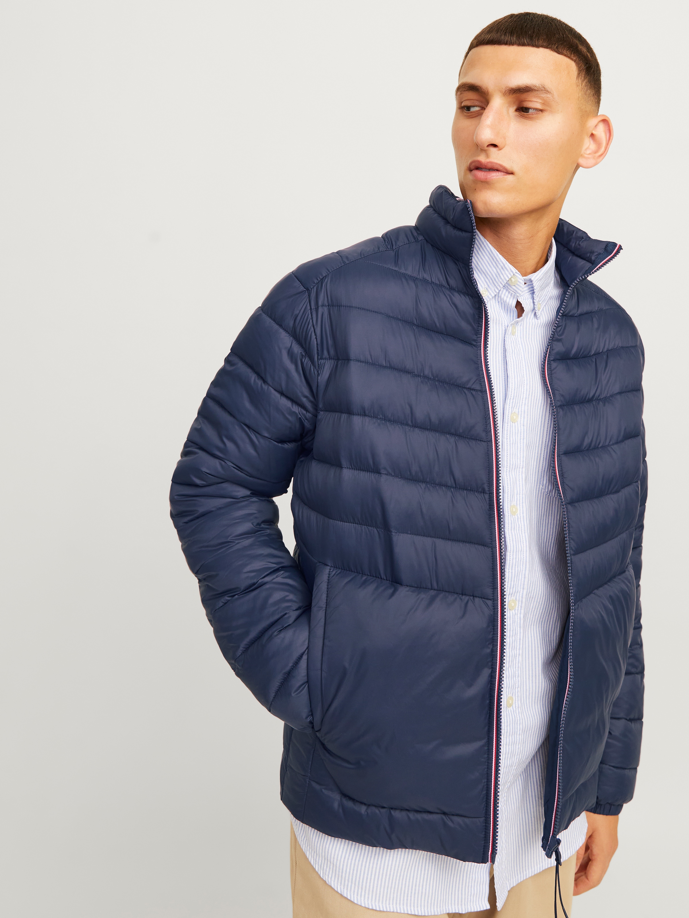 Jack & Jones Steppjacke »JJESPRINT PUFFER COLLAR NOOS«