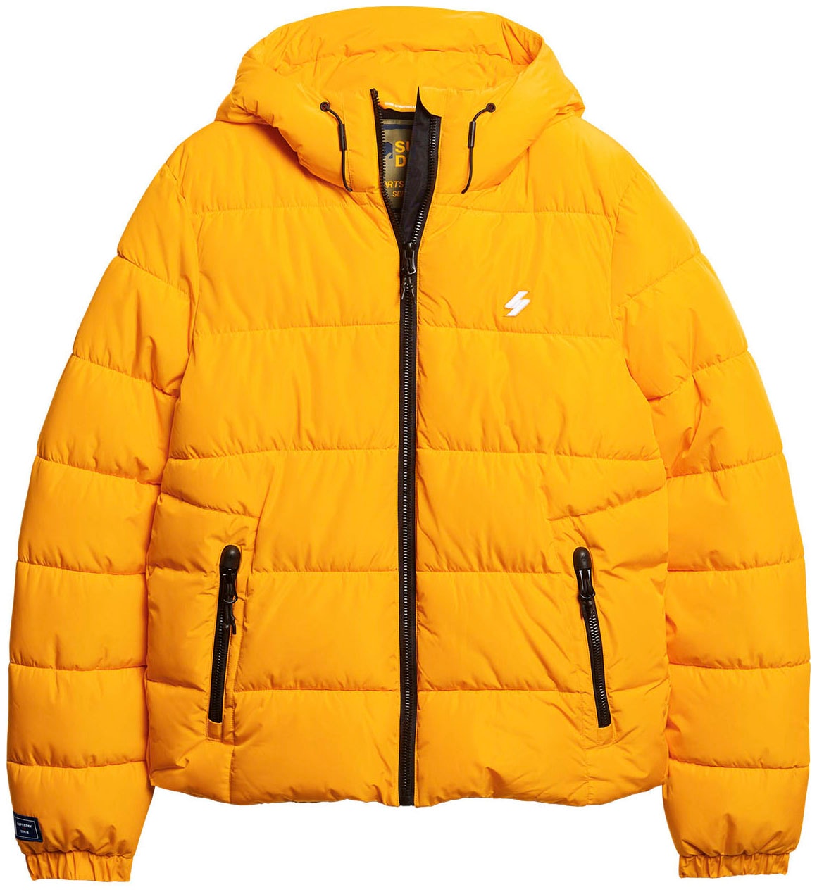 Superdry Steppjacke »HOODED SPORTS PUFFR JACKET«, mit Kapuze