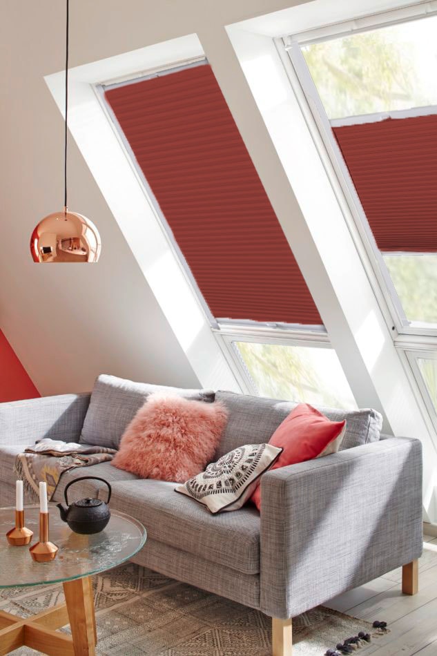 sunlines Dachfensterplissee BAUR verspannt, »StartUp Honeycomb Lichtschutz, Führungsschienen TL«, Style mit | bestellen