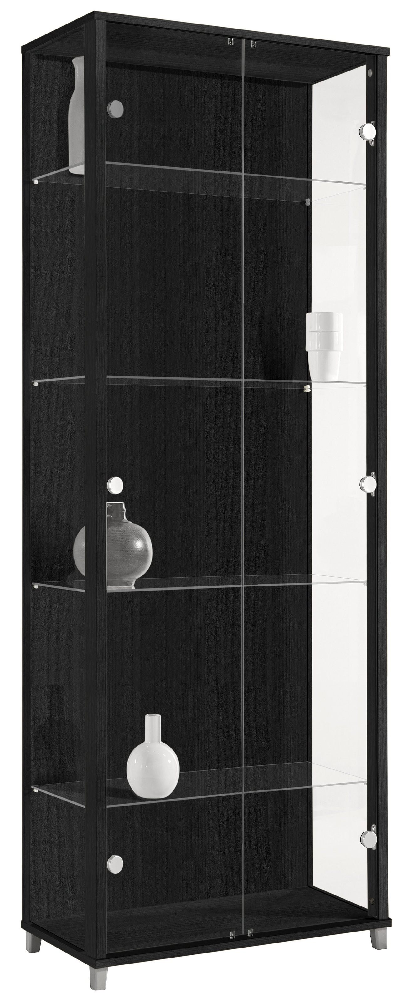 fif möbel Vitrine "OPTIMA", Standvitrine, Vitrinenschrank, Glasvitrine, Sam günstig online kaufen