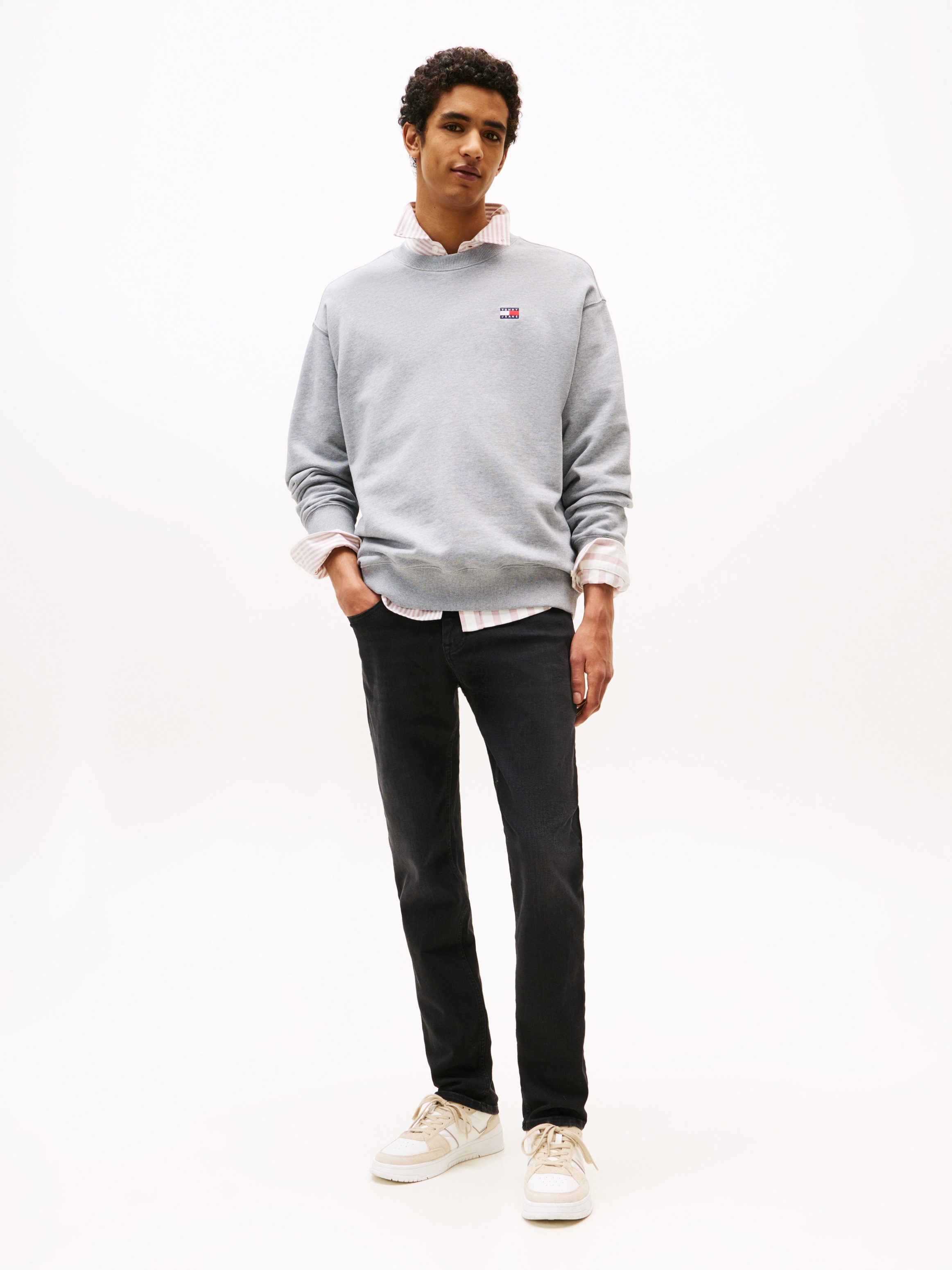 Tommy Jeans Slim-fit-Jeans "SCANTON SLIM", mit Logoprägung günstig online kaufen