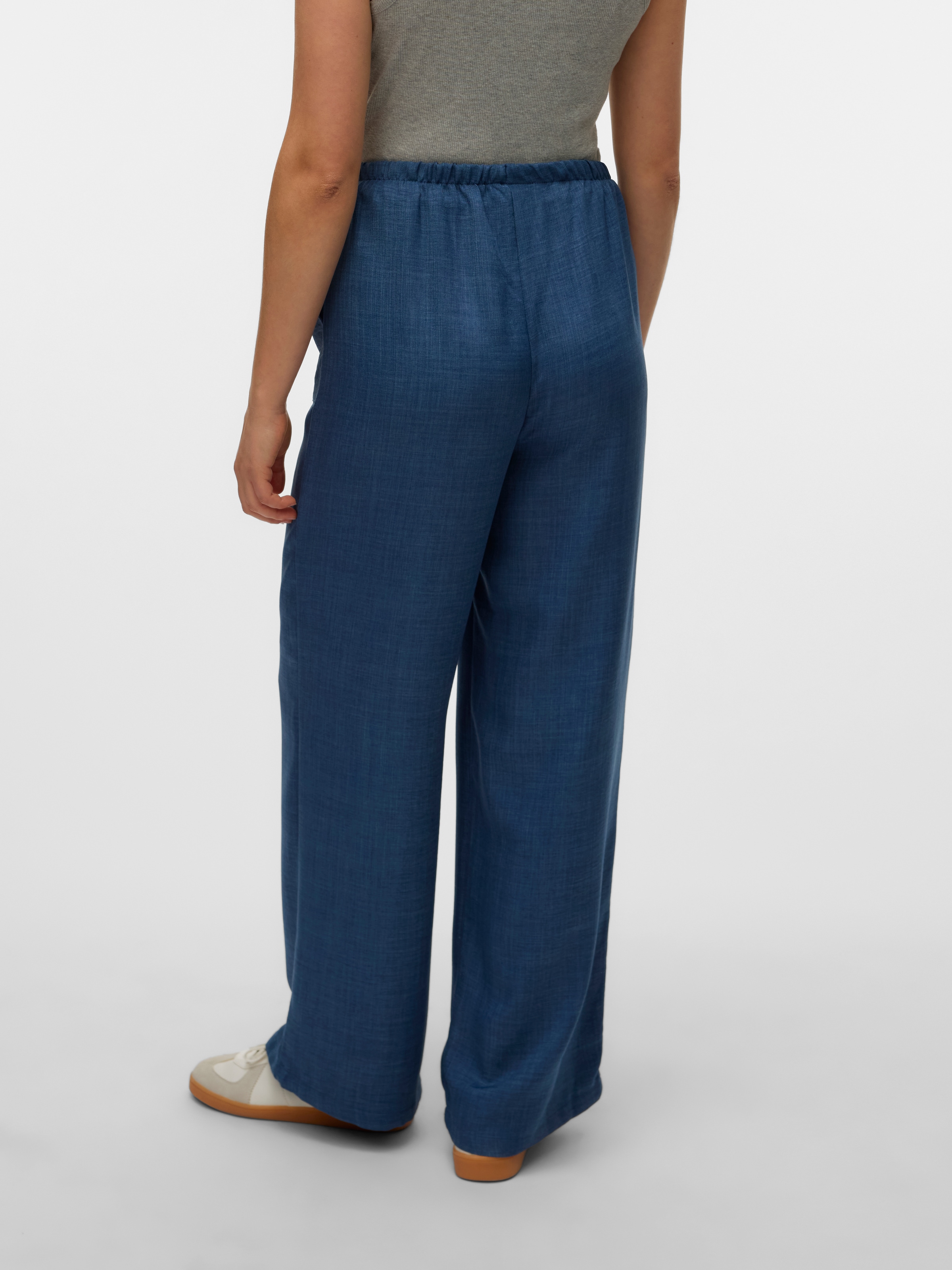 Vero Moda Schlupfhose »VMMELANEY HW LOOSE PANT WVN GA NOOS«, Sommerhose