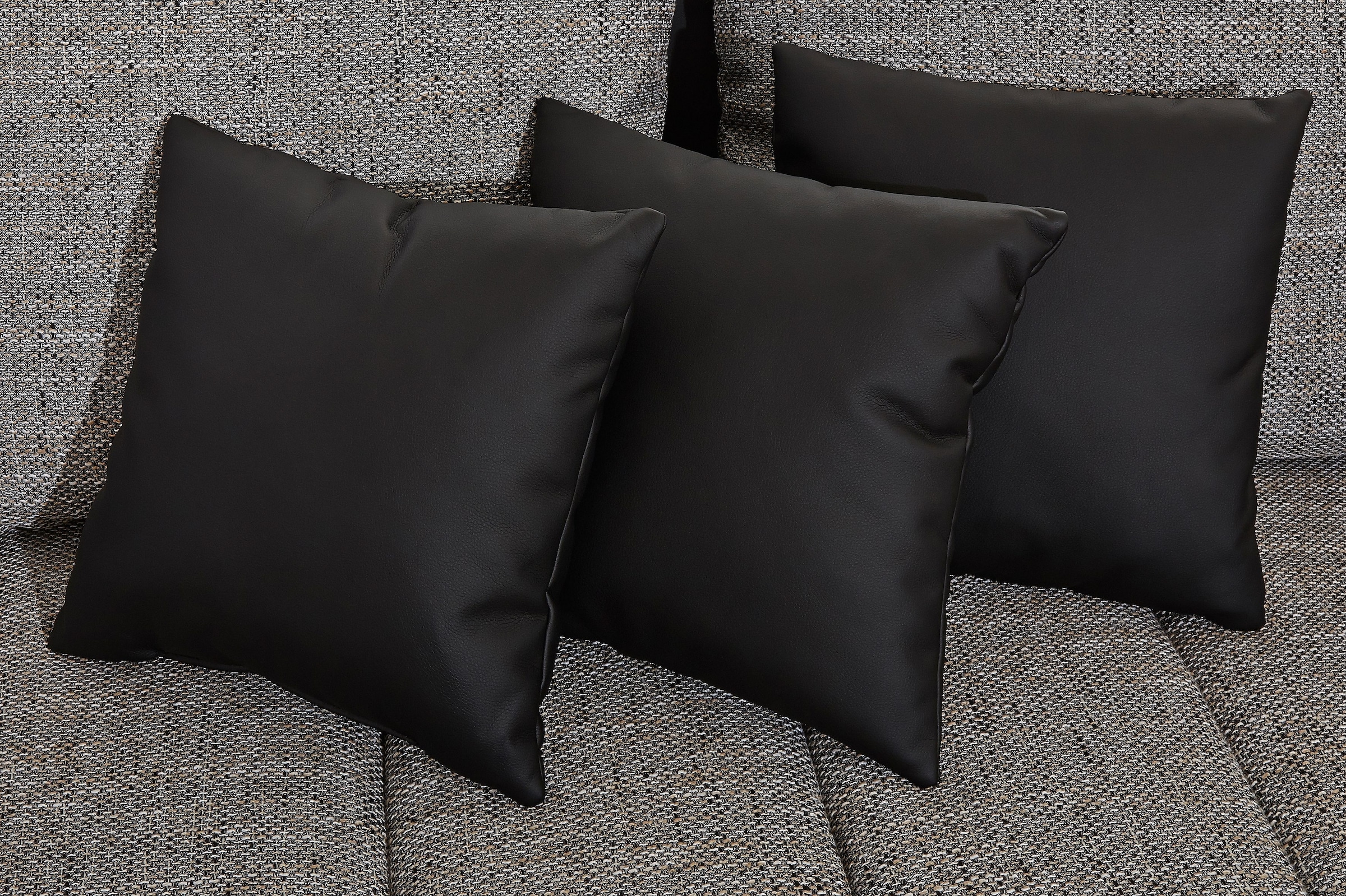 INOSIGN Ecksofa »Imola bequem, aktuelle Steppung im Sitz, L-Form, Breite 270cm«, wahlweise mit Bettfunktion