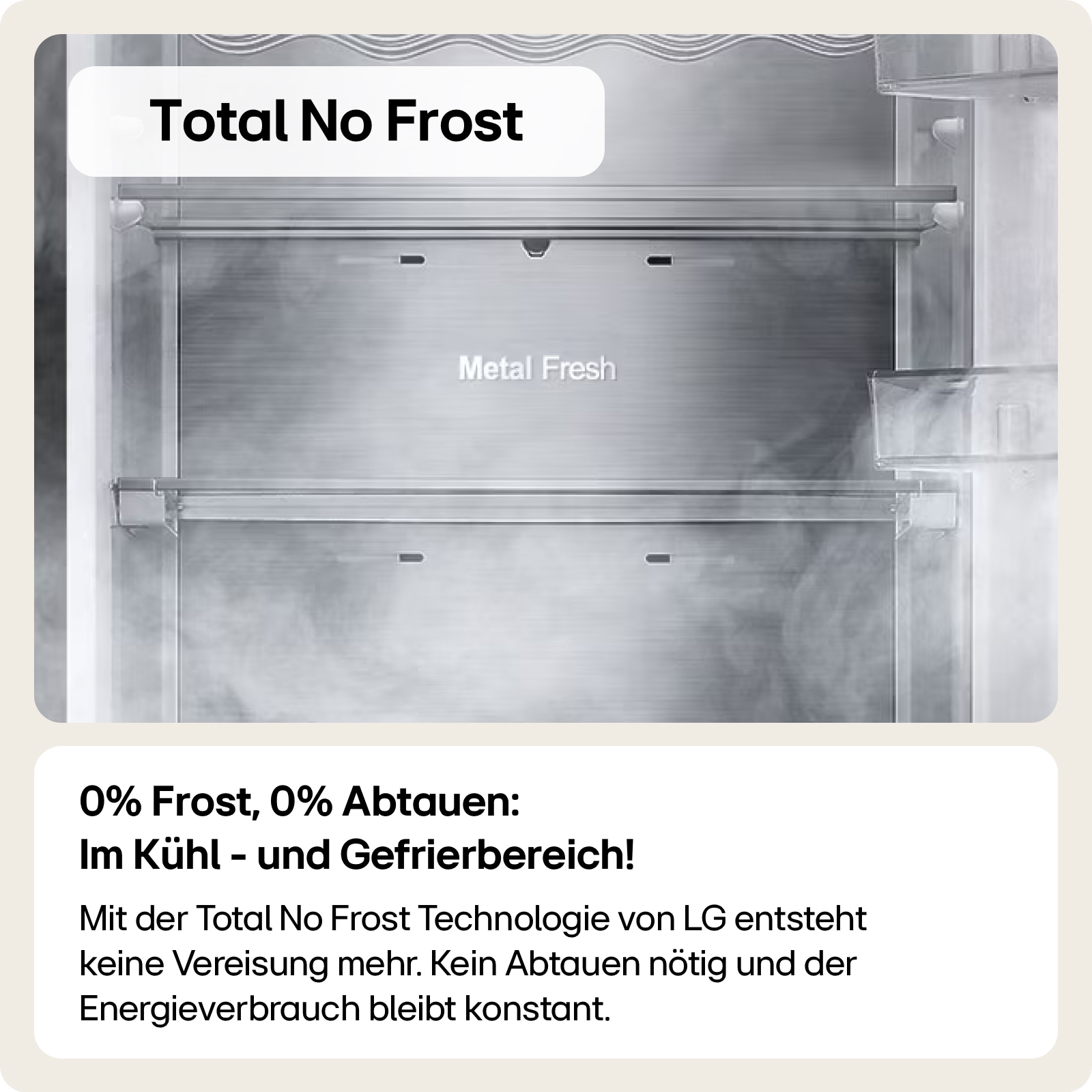 Thumbnail - LG Kühl-/Gefrierkombination "GBV5250CPY" 203 cm hoch 59,5 cm breit Aussendisplay und ThinQ App-Kompatibilität